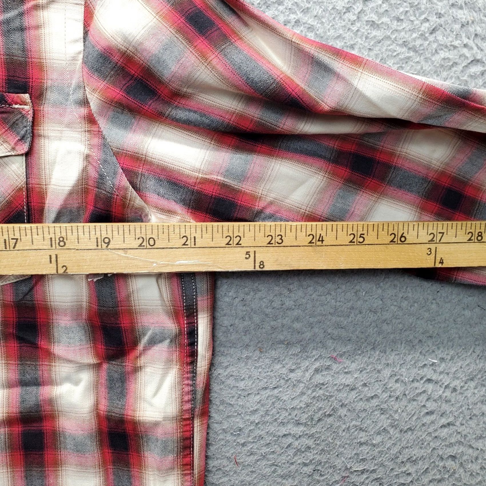 American Eagle Outfitters American Eagle Outfitters Western Shirt Mens L Multi Plaid Pearl Snap Casual Shirt Size US L / EU 52-54 / 3 - 5 Thumbnail
