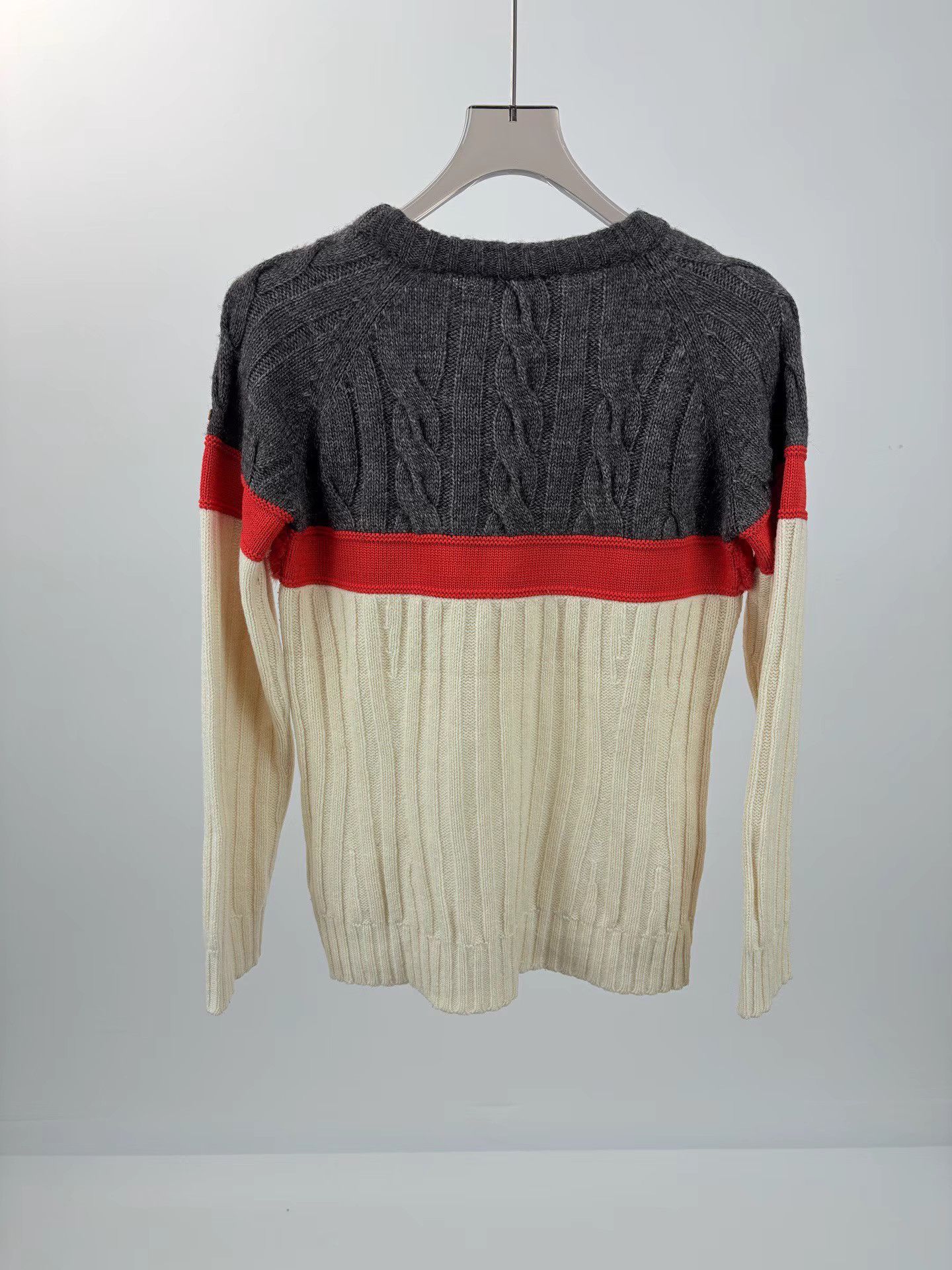 Moncler MONCLER Color Block Knit Sweater K1 Size M / US 6-8 / IT 42-44 - 2 Thumbnail