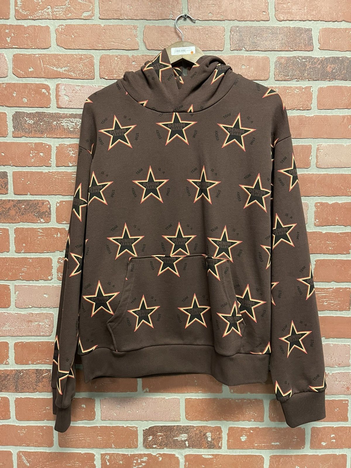 DENIM TEARS Denim Tears Brown “Every Tears a Star” Size L Size US L / EU 52-54 / 3 - 1 Thumbnail