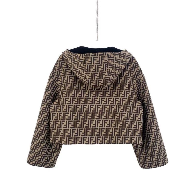 Fendi Fendi Classic old-fashioned full-print double-sided coat Size US XXS / EU 40 - 2 Thumbnail