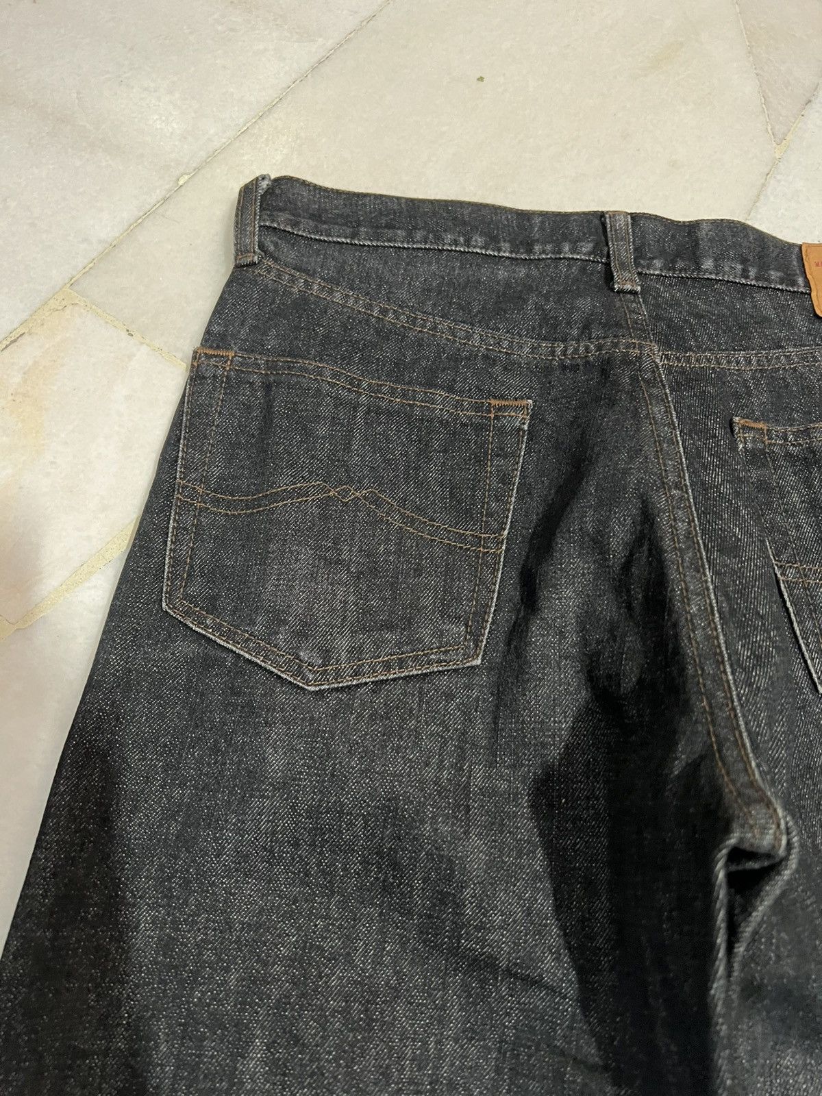 Japanese Brand 🌈Baggy Vintage Bobson Jean Size US 29 - 10 Thumbnail