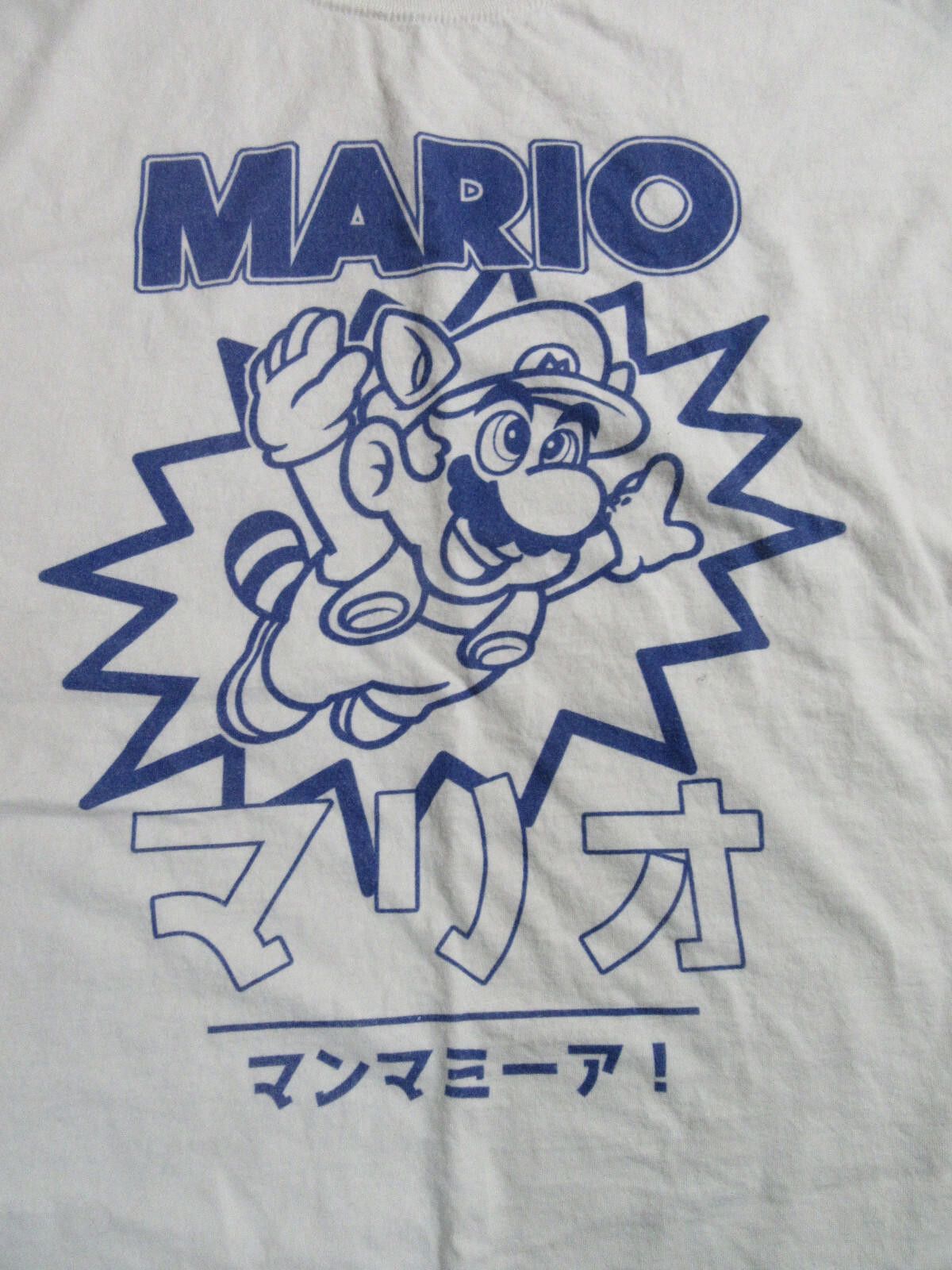 Nintendo Nintendo Super Mario Mens T-Shirt White Size XX-Large XXL Size US XXL / EU 58 / 5 - 2 Thumbnail