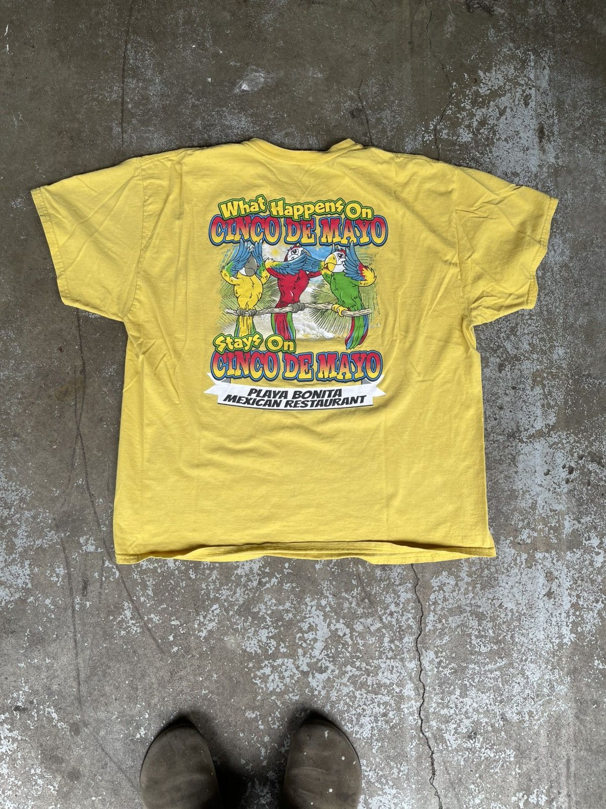 Vintage Vintage Cinco De Mayo Shirt Size US XL / EU 56 / 4 - 2 Thumbnail