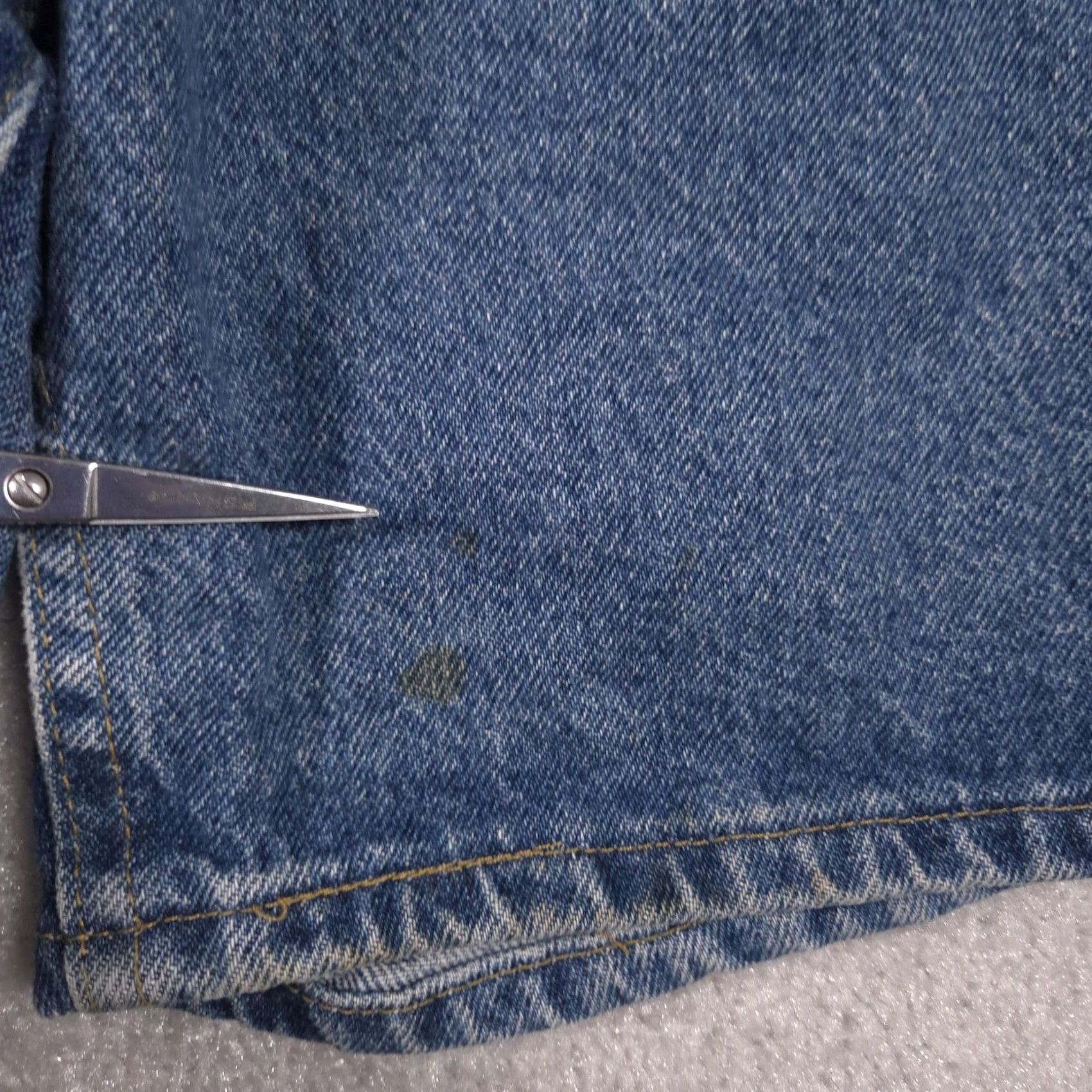 Lee Lee Bermuda Shorts Womens 10 Long Blue Relaxed Fit 5-Pocket Denim Zip Fly Casual Size 32" / US 10 / IT 46 - 5 Thumbnail