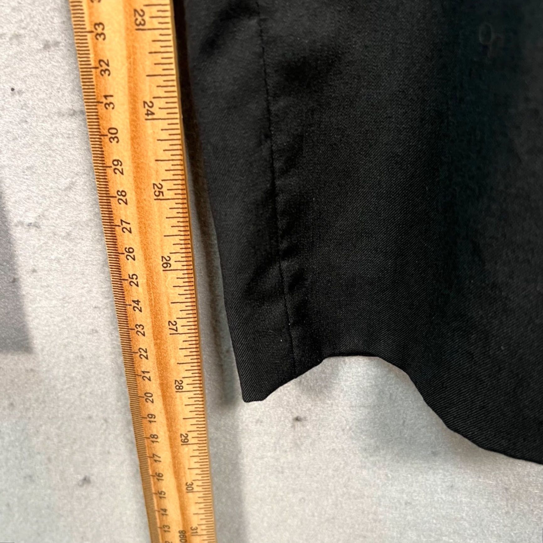 Boden Boden Womens Size 8L Black Slim Fit Trousers Cotton Blend Chino Pants Size 30" / US 8 / IT 44 - 7 Thumbnail