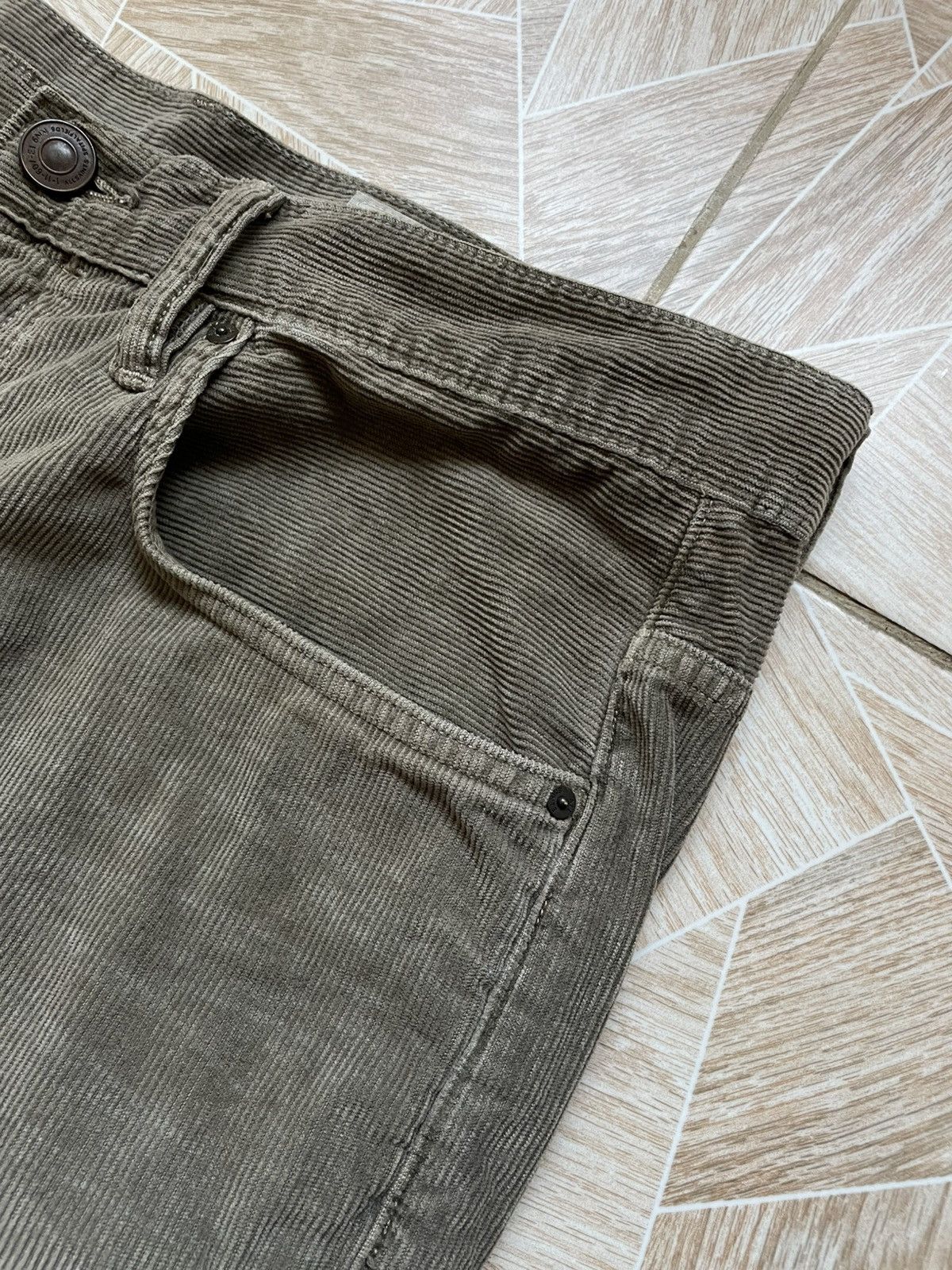 Allsaints Streetwear All Saints Spitalfields Jacks Place Velvet Pants Size US 32 / EU 48 - 4 Thumbnail