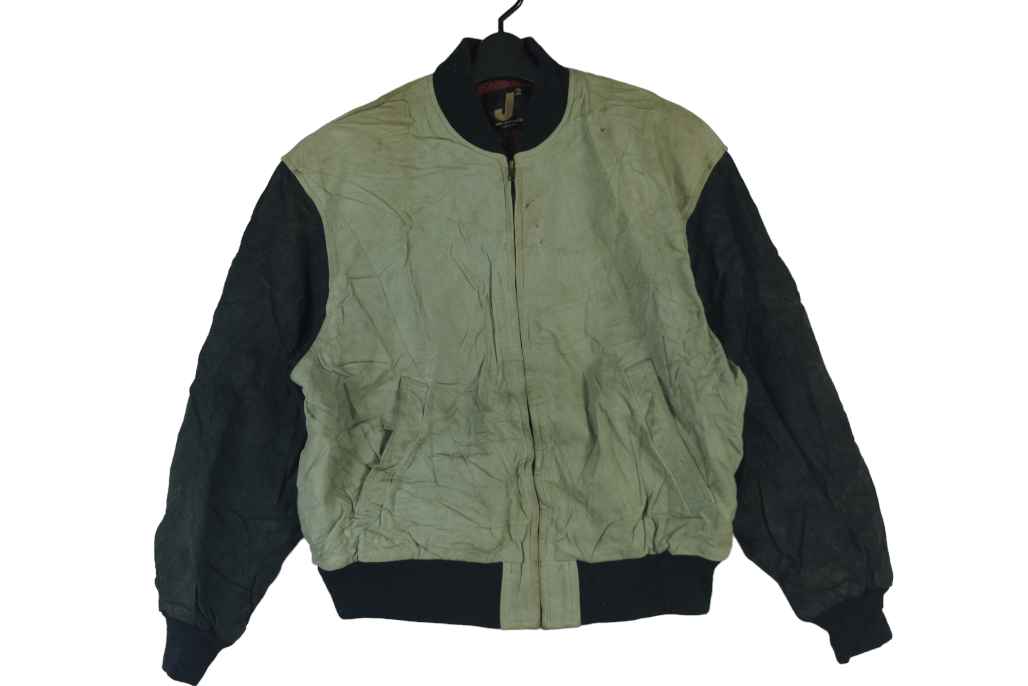 Mr. Junko × Vintage Mr. Junko Jeans Leather Jacket Nice Design BackHit Size US M / EU 48-50 / 2 - 1 Thumbnail
