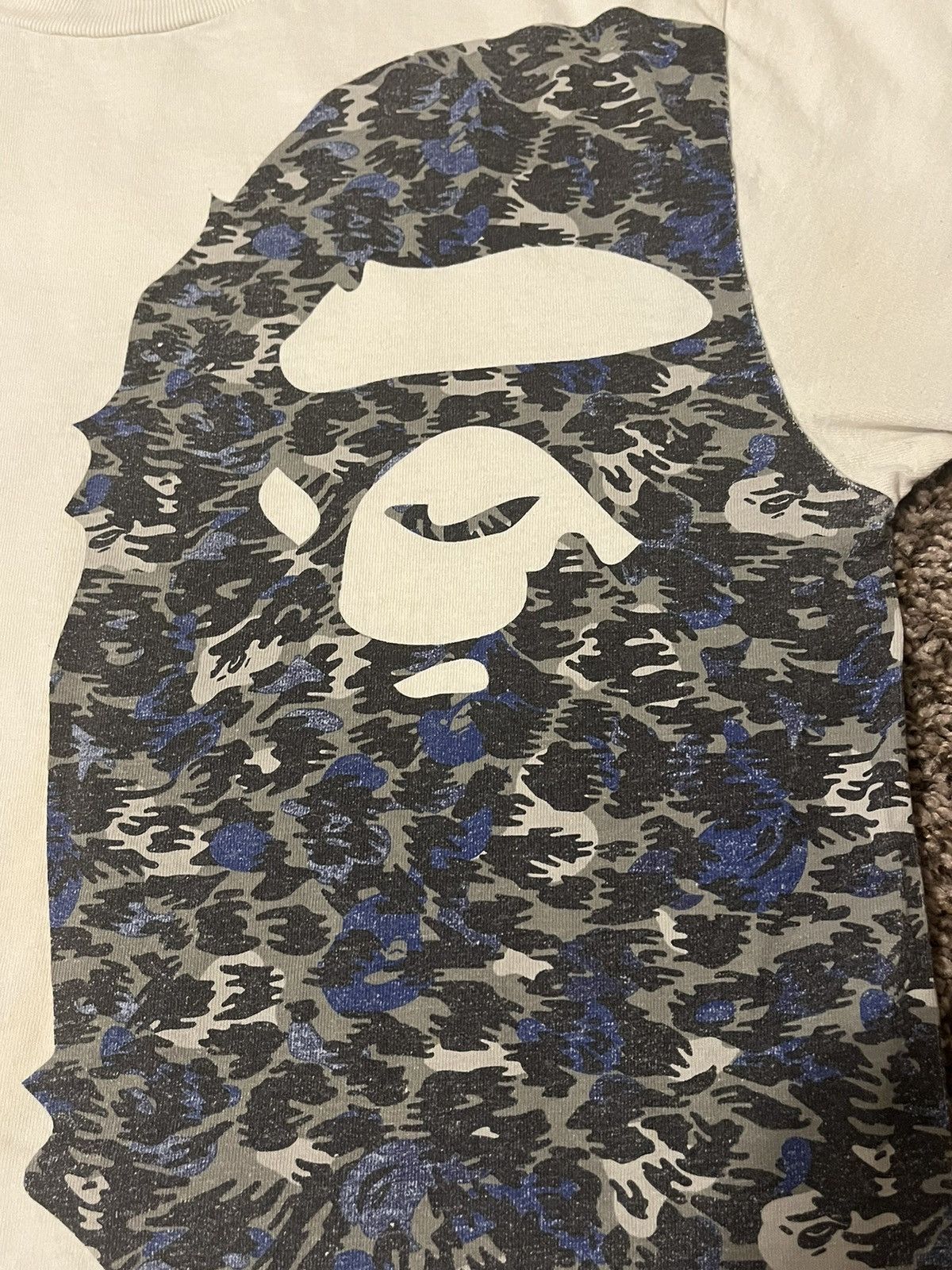 Bape Bape big head logo Tee Size US M / EU 48-50 / 2 - 6 Thumbnail