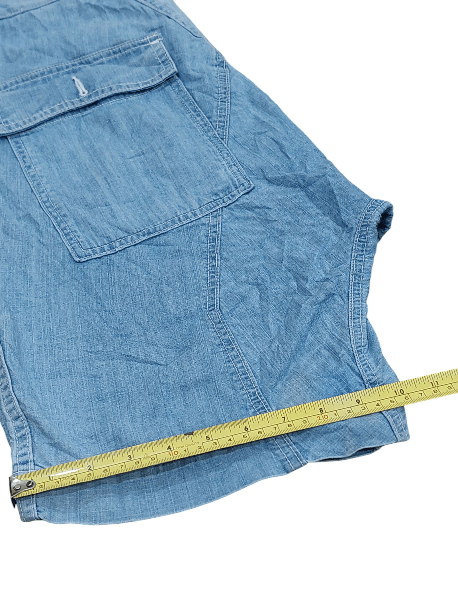 Issey Miyake × Japanese Brand × Ne-Net Ne-net by Issey Miyake Denim Shortpants Size US 32 / EU 48 - 4 Thumbnail
