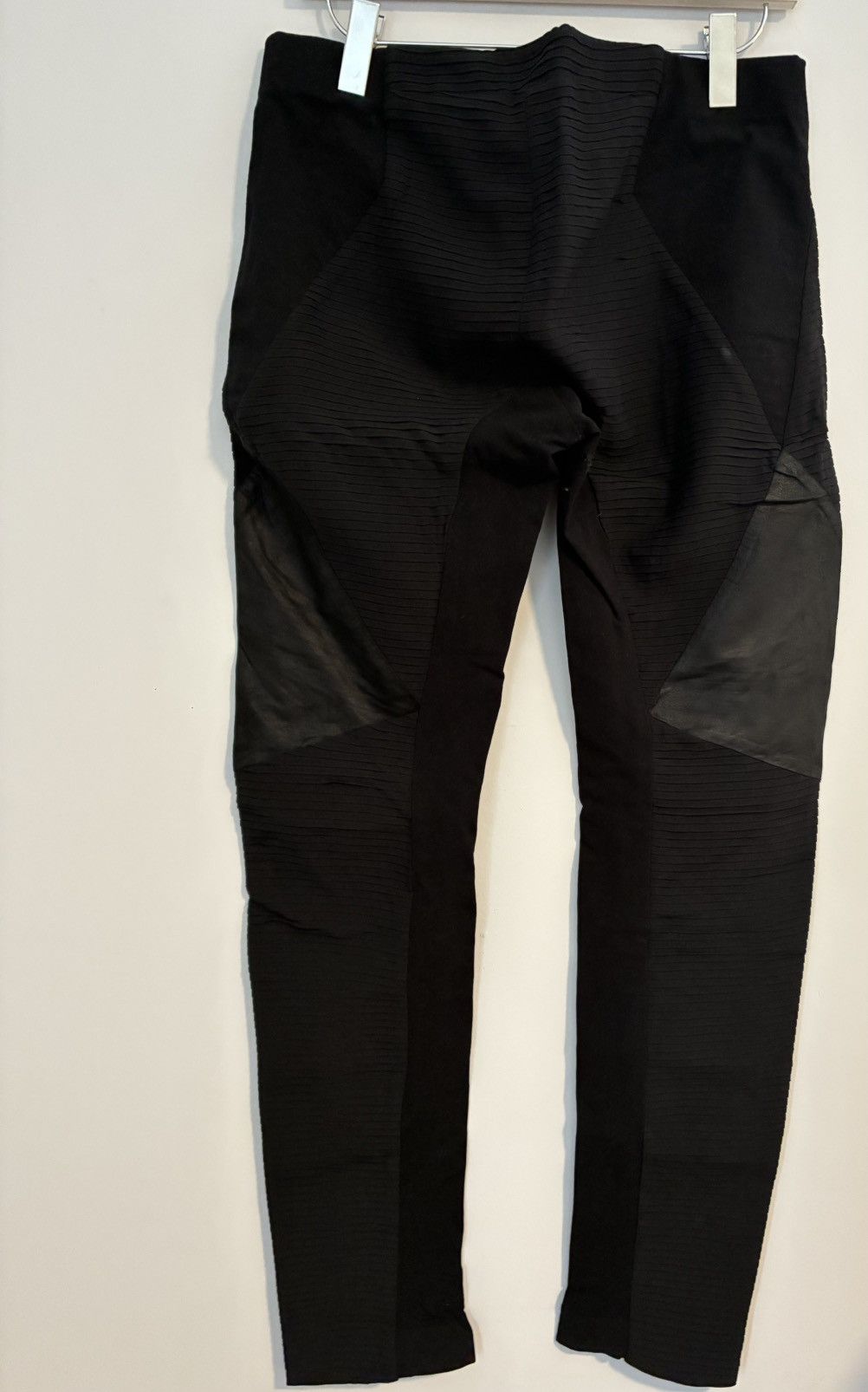 Rick Owens Rick Owens Dark Shadow Black Slim Ribbed Size US 31 - 2 Thumbnail