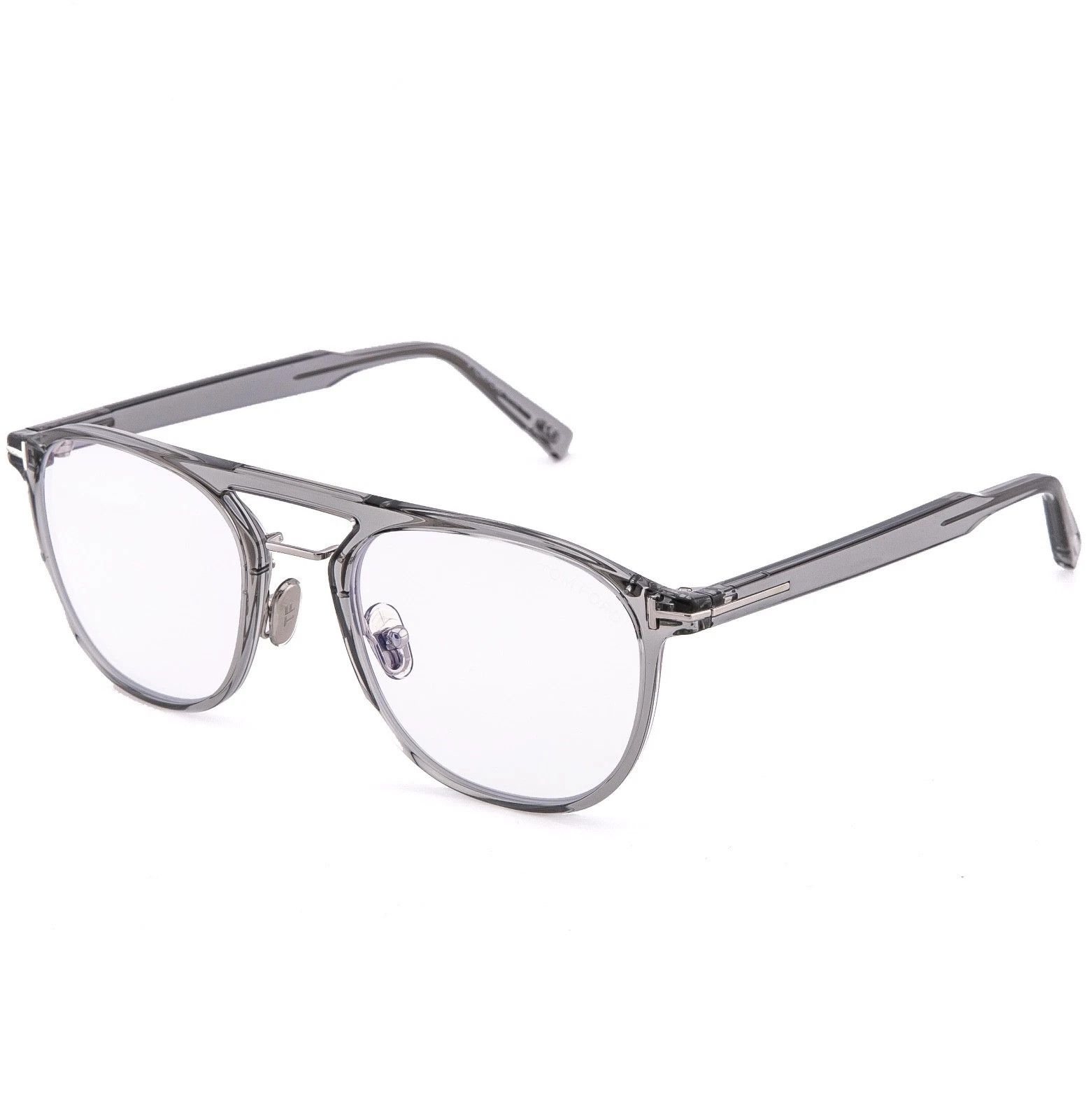 Tom Ford TOM FORD TF5982B 020 Crystal Gray Blue Block 5982 FT5982 Size ONE SIZE - 5 Thumbnail
