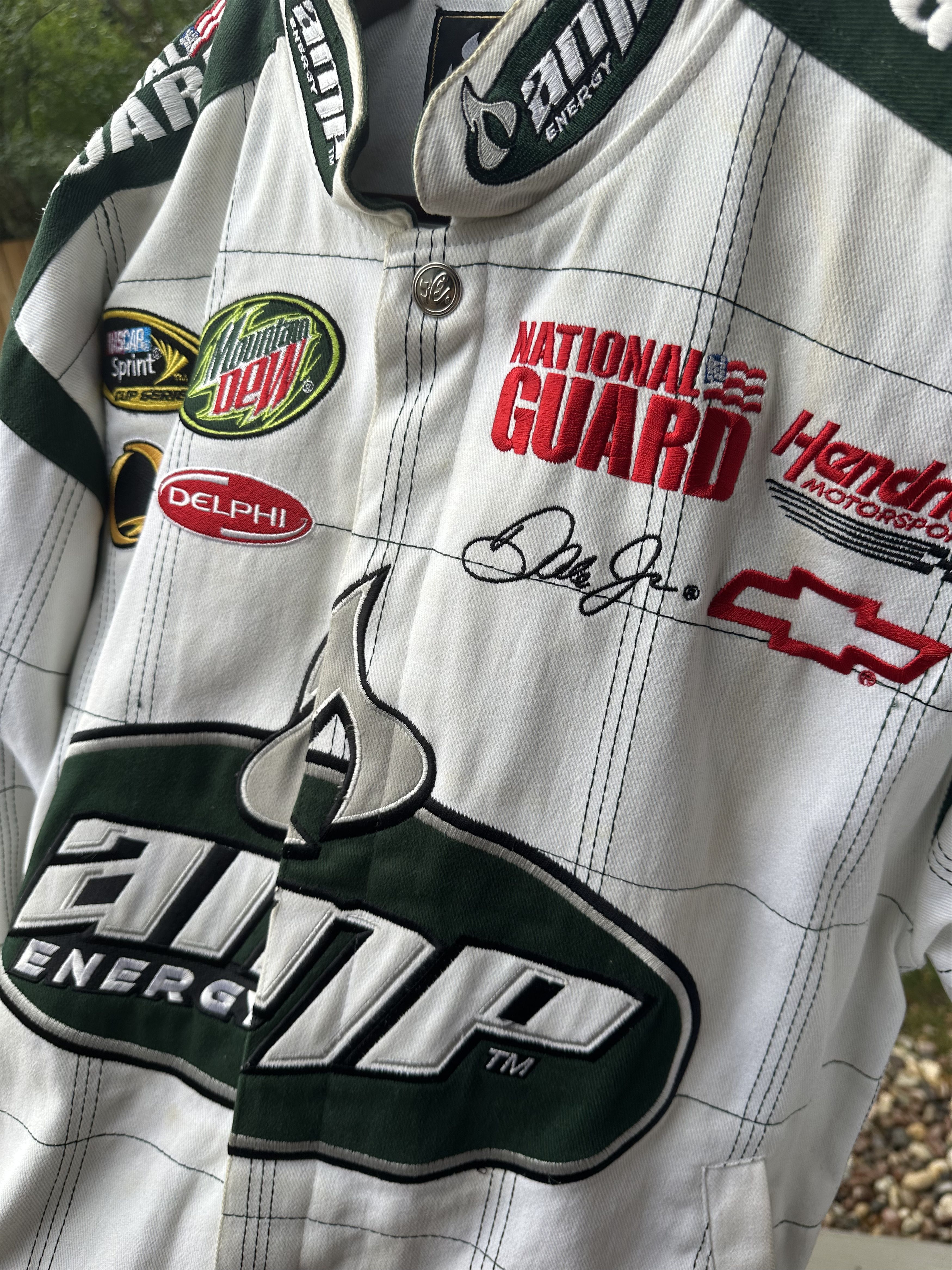 NASCAR Adidas AMP National Guard Earnhardt Racing Jacket Size US M / EU 48-50 / 2 - 2 Thumbnail