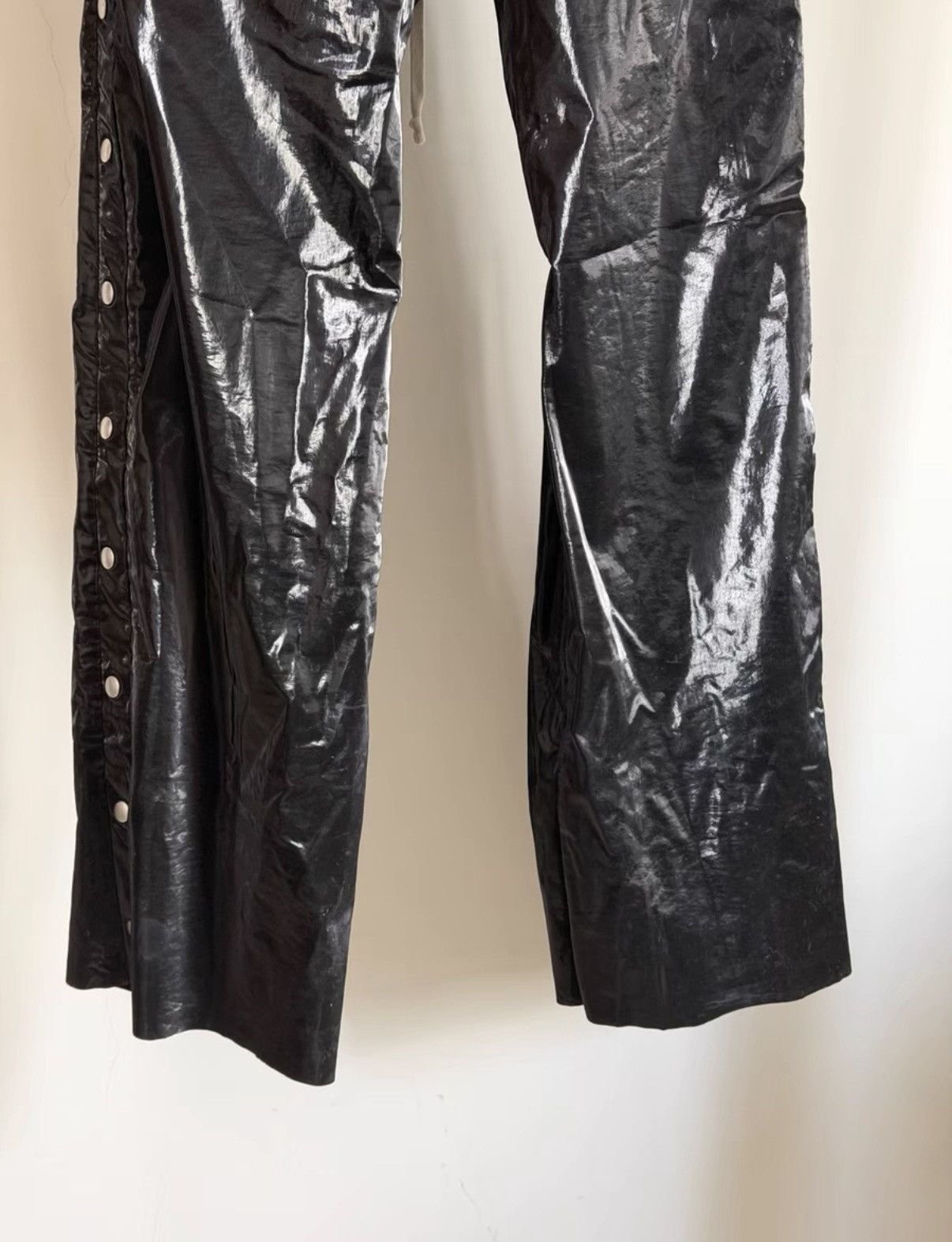 Rick Owens Drkshdw Rick Owens Drkshdw black patent leather pants Size US 31 - 3 Thumbnail