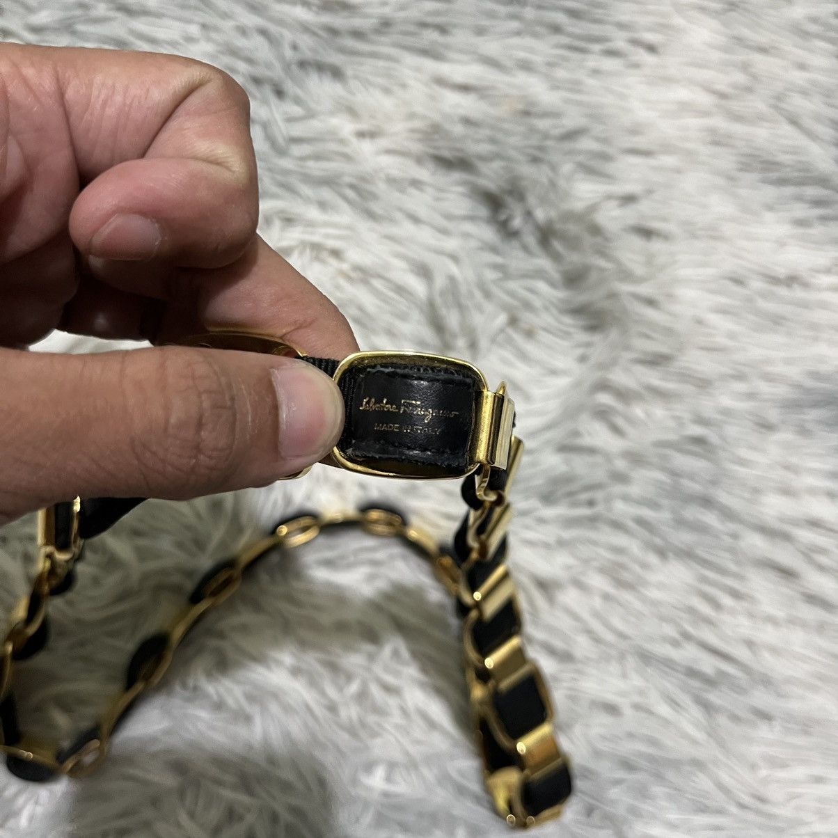 Salvatore Ferragamo Salvatore Ferragamo Chain Belt Size ONE SIZE - 2 Thumbnail