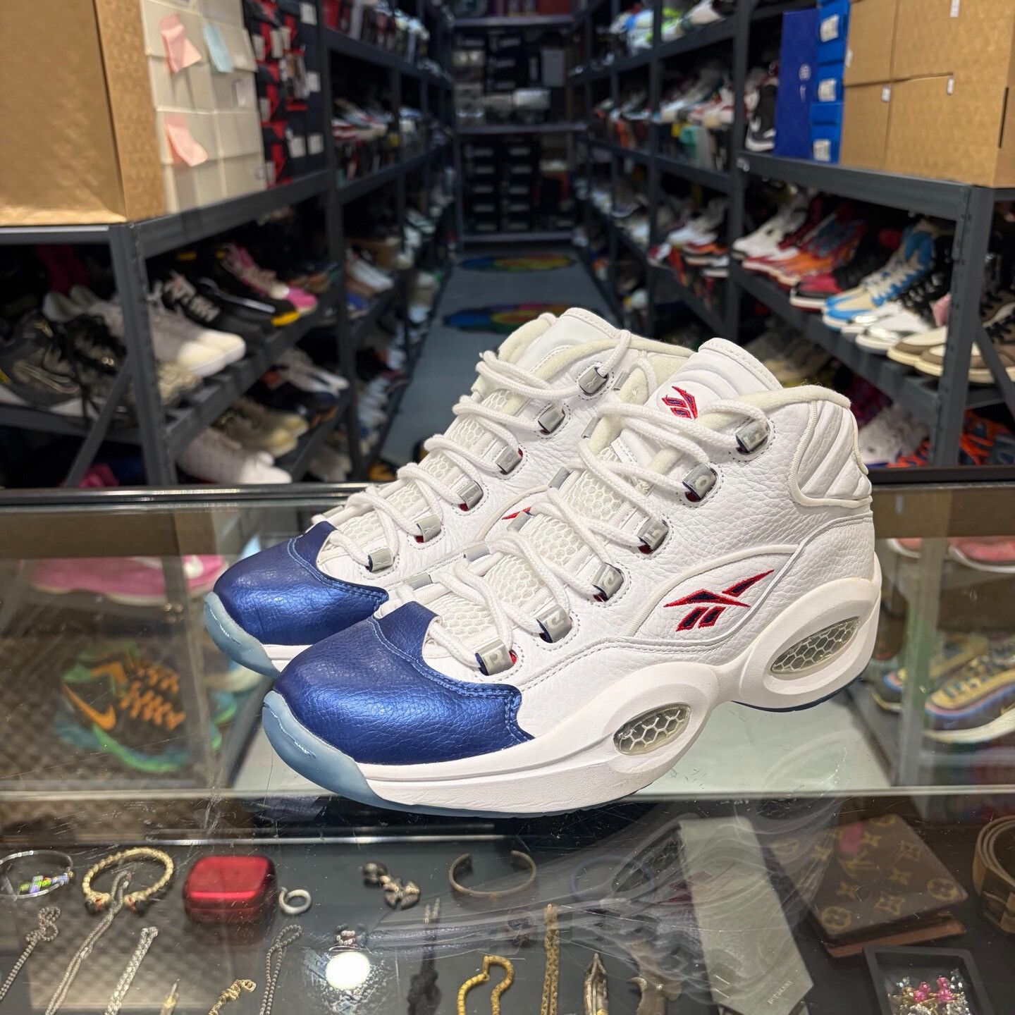 Reebok Reebok Blue Lowtop Sneakers 9 Men Size US 9 / EU 42 - 1 Thumbnail