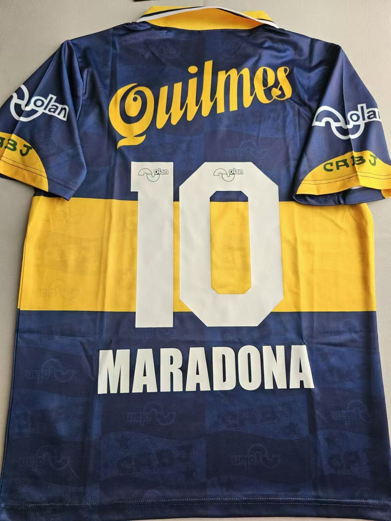 Other 95-96 Boca Juniors #10 Maradona Jersey Home XL Size US XL / EU 56 / 4 - 1 Thumbnail