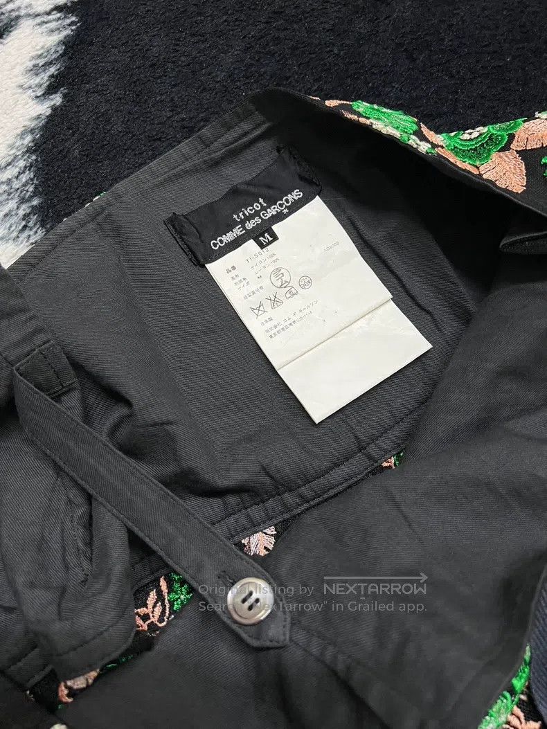 Comme des Garcons Comme Des Garcons size M Luxurious Embroidered Skirt Size 23" - 5 Thumbnail