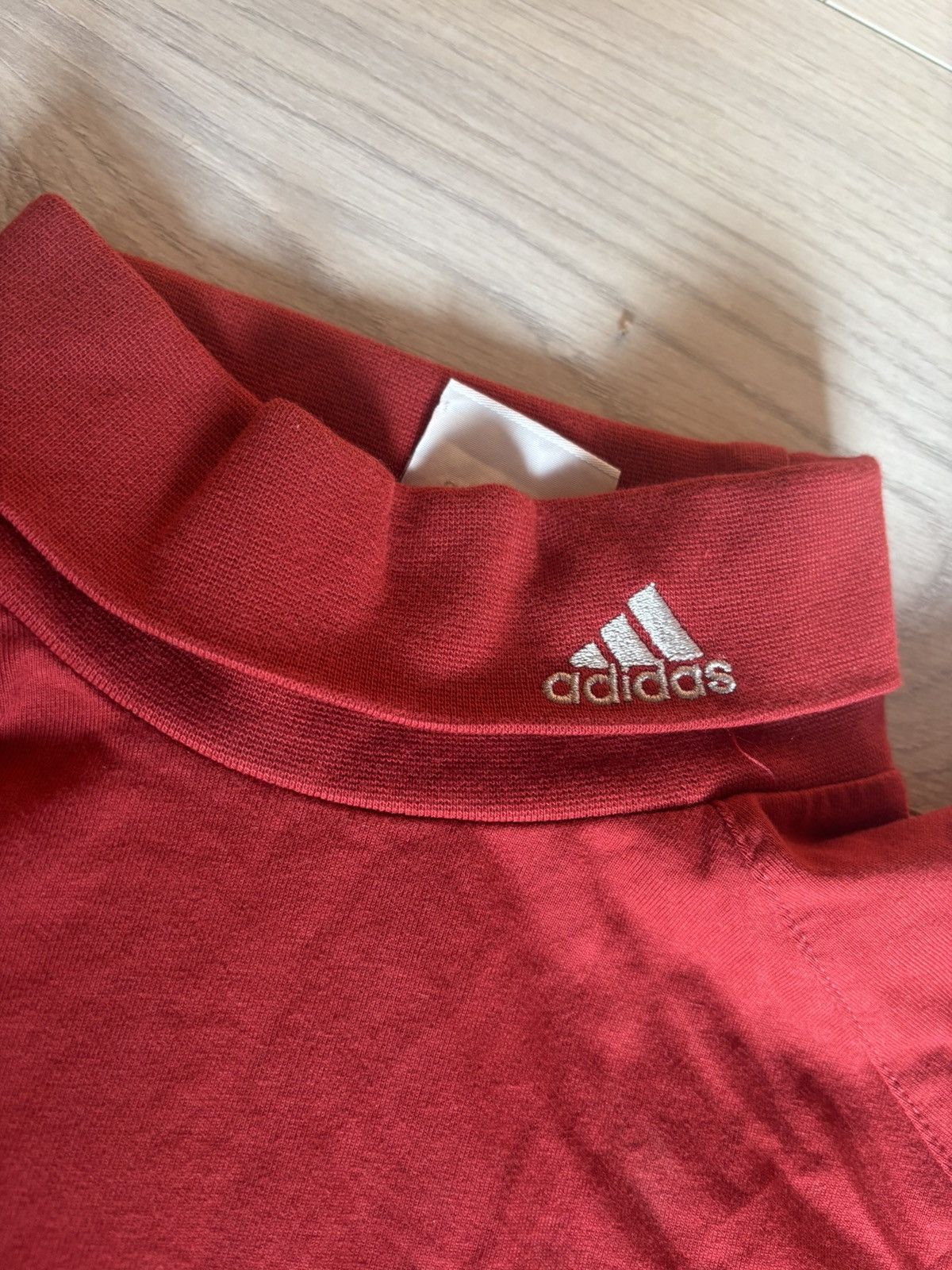Adidas × Vintage VINTAGE BROWN ADIDAS TURTLENECK 90S Y2K Size US M / EU 48-50 / 2 - 2 Thumbnail