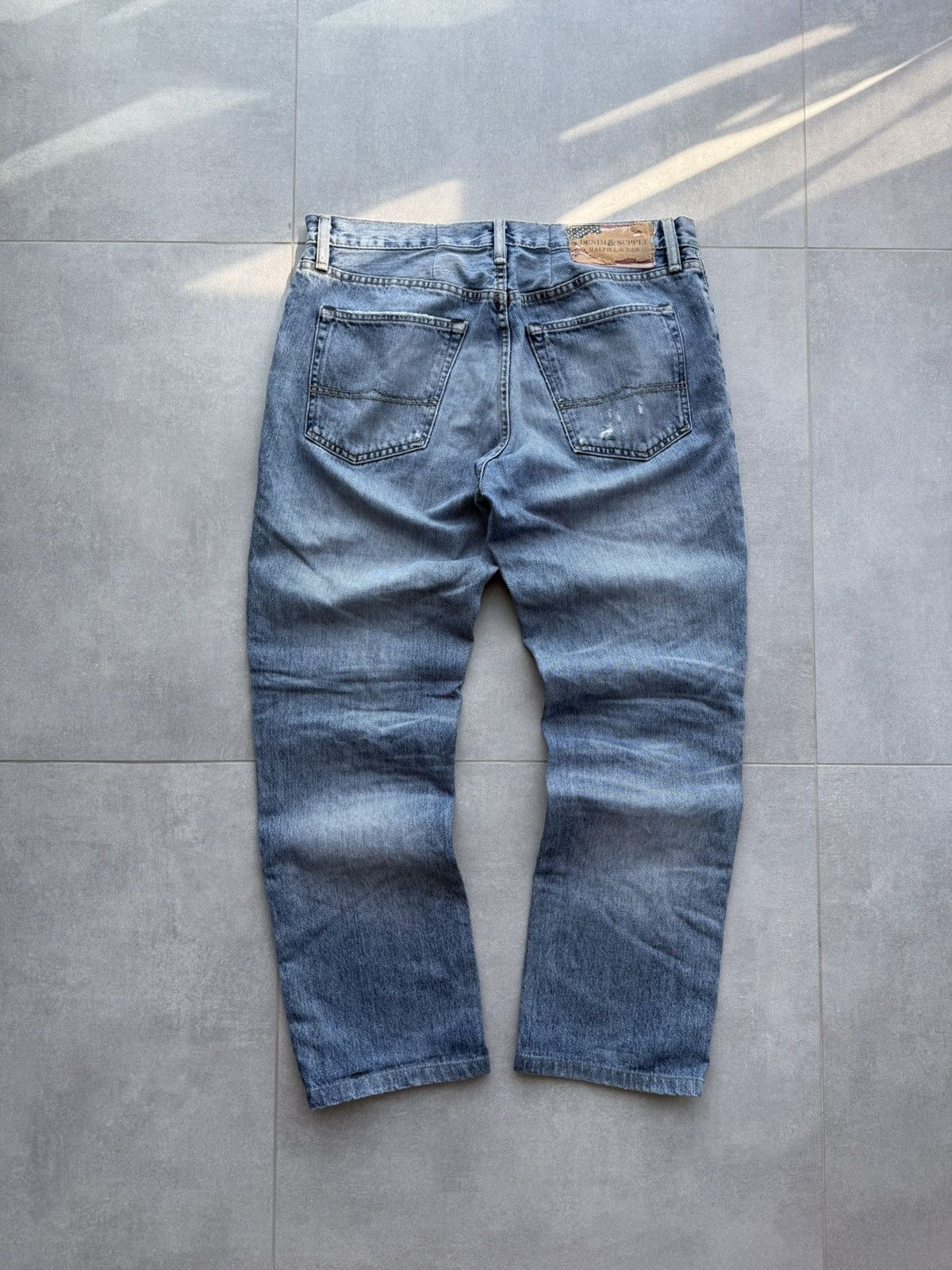 If Six Was Nine Vintage Ralph lauren denim and supply baggy hype jeans y2k Size US 34 / EU 50 - 1 Thumbnail