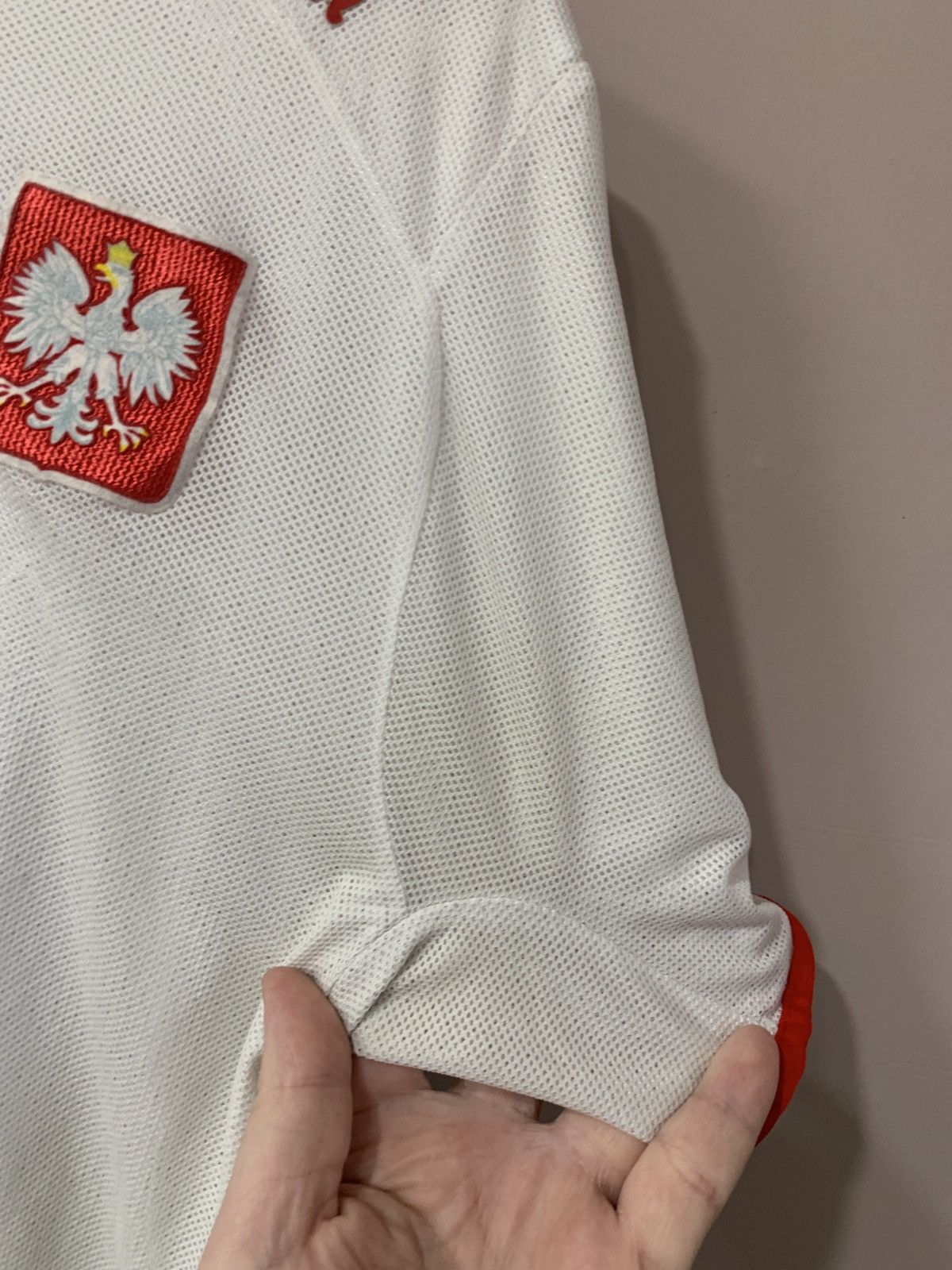 Puma Poland 2008 Home Football Shirt Puma Vintage Soccer Size M Size US M / EU 48-50 / 2 - 9 Thumbnail