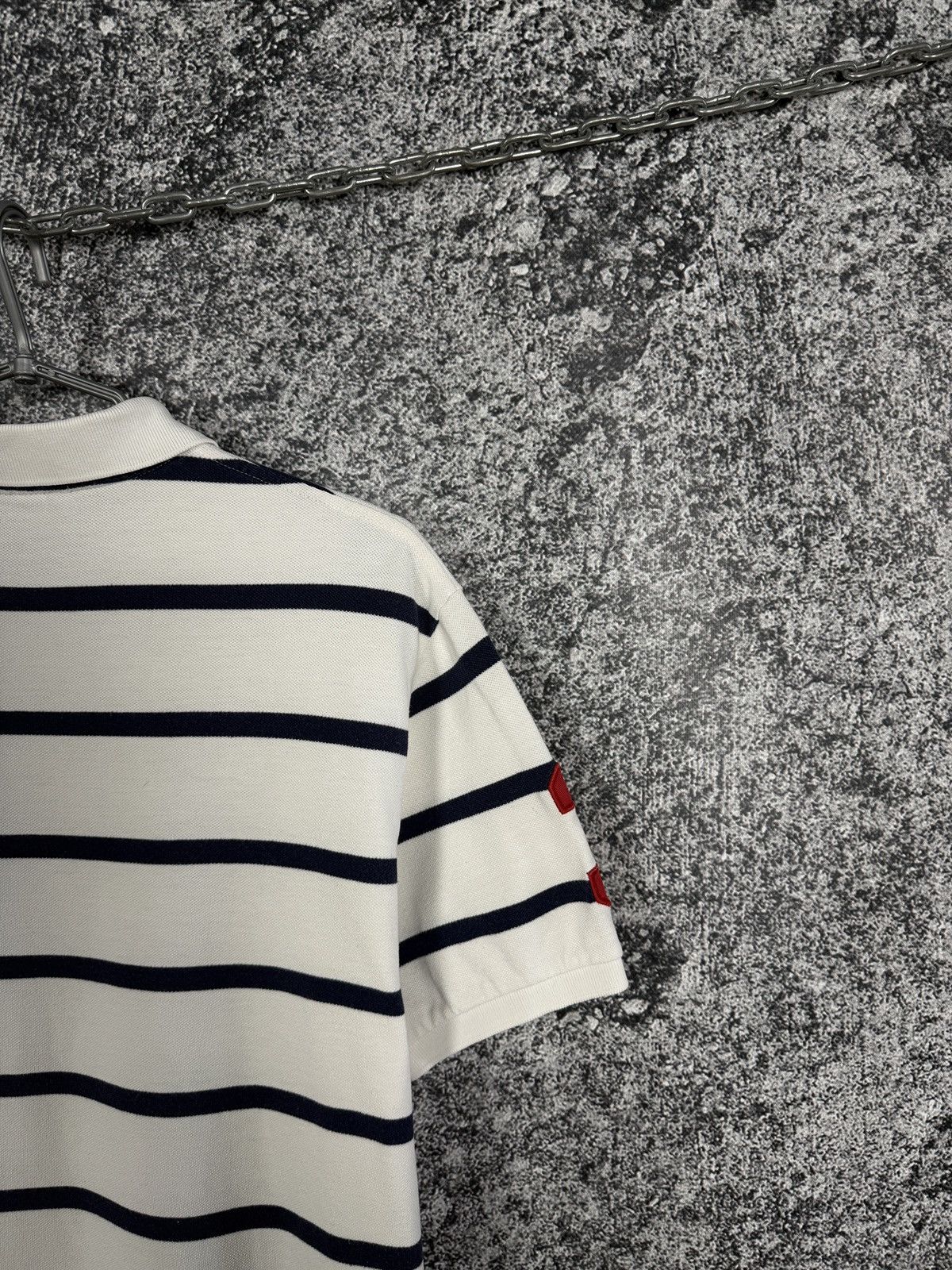 Polo Ralph Lauren Vintage Polo Ralph Lauren Striped Polo Shirt Big Pony XL Size US XL / EU 56 / 4 - 12 Thumbnail