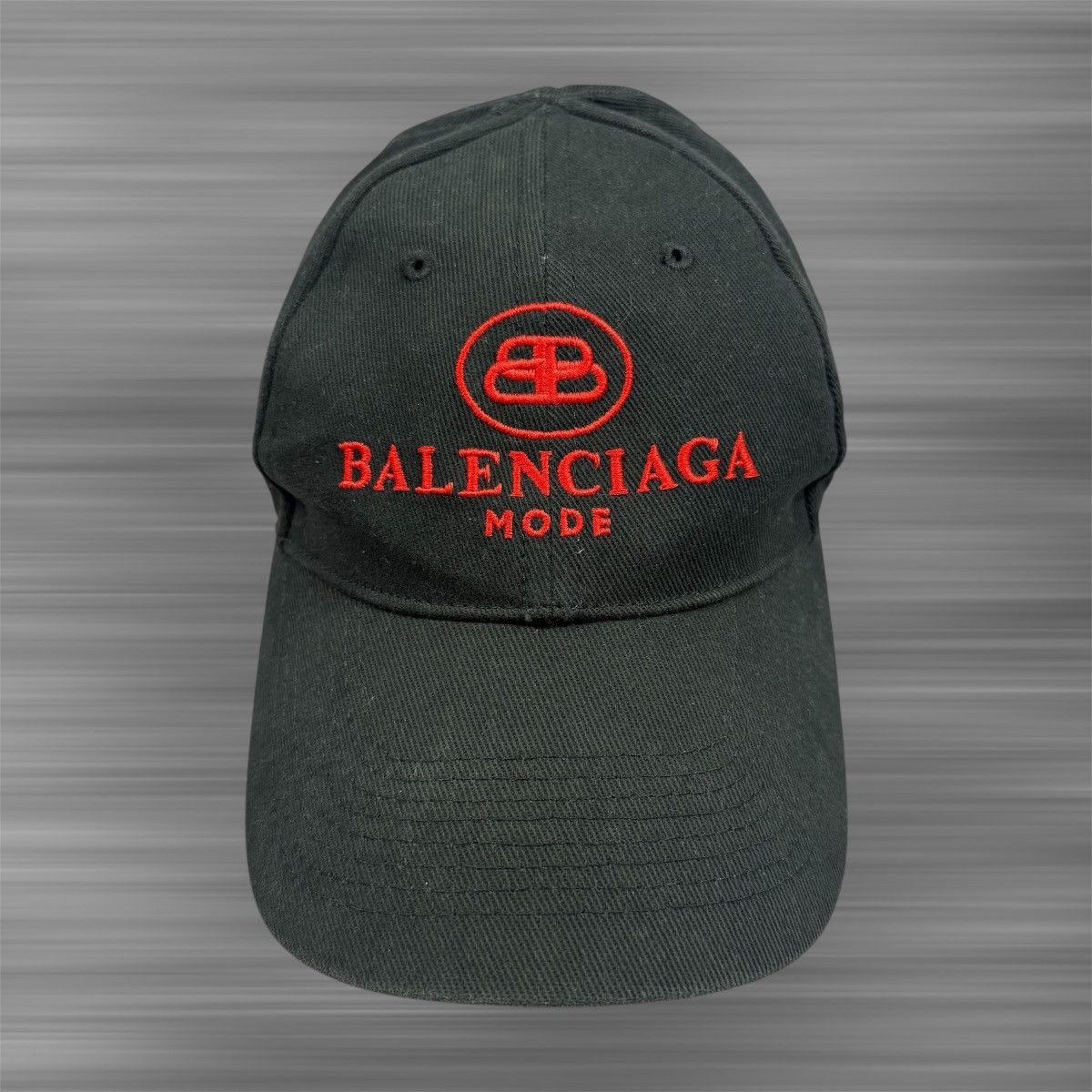 Balenciaga Balenciaga Mode Embroidered Big Logo ‘Black’ Cap Size ONE SIZE - 1 Thumbnail