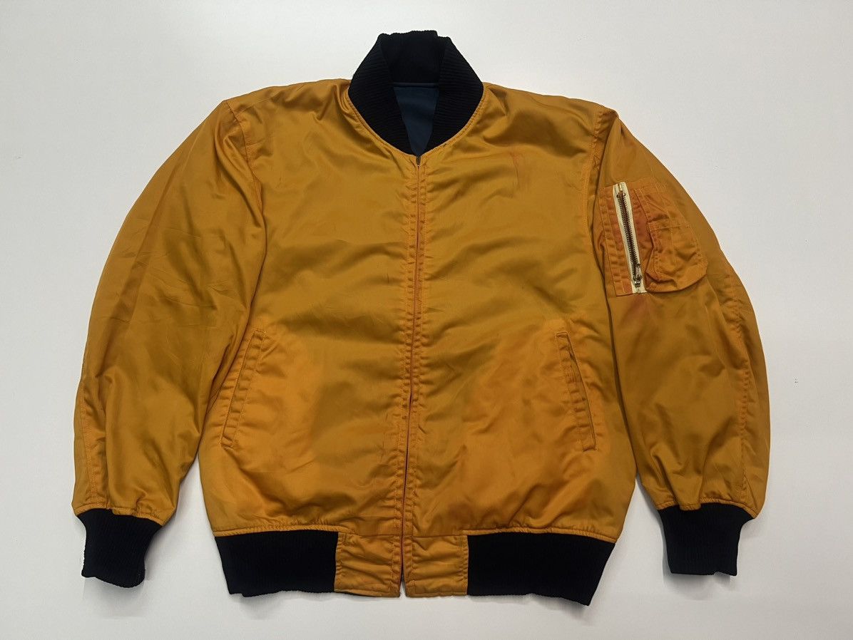 Japanese Brand BOMBER JACKET REVERSIBLE Size US M / EU 48-50 / 2 - 1 Thumbnail
