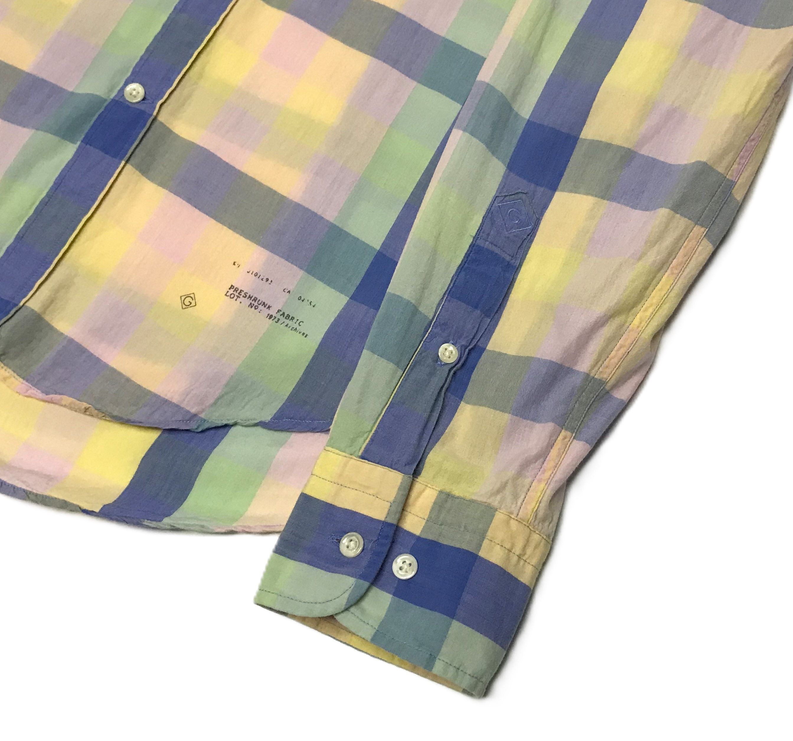 Gant Rugger Gant Rugger Mens Checked Shirt Size M Size US M / EU 48-50 / 2 - 4 Thumbnail