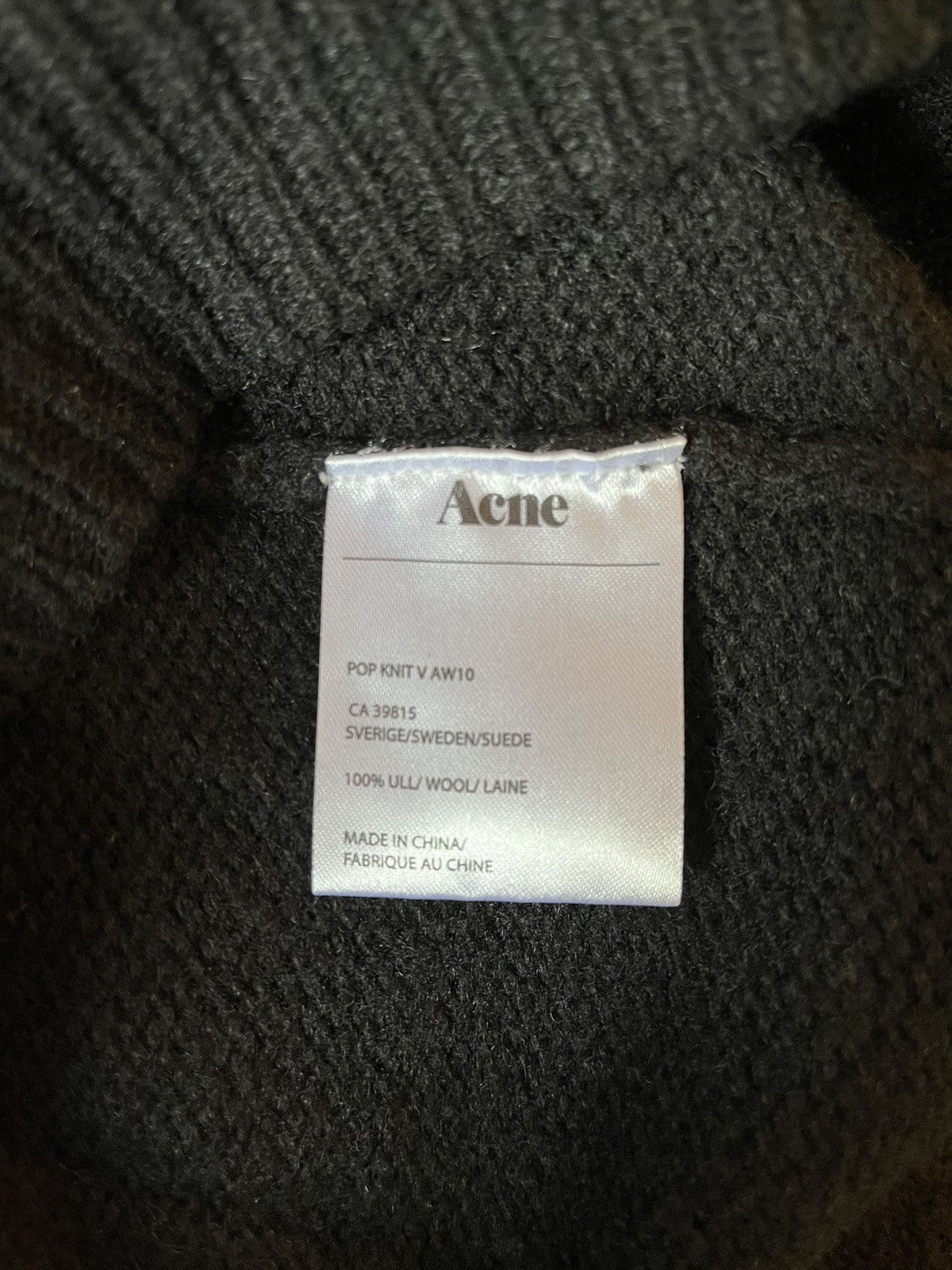 Acne Studios Acne wool sweater with elbow pads. Size US M / EU 48-50 / 2 - 5 Thumbnail