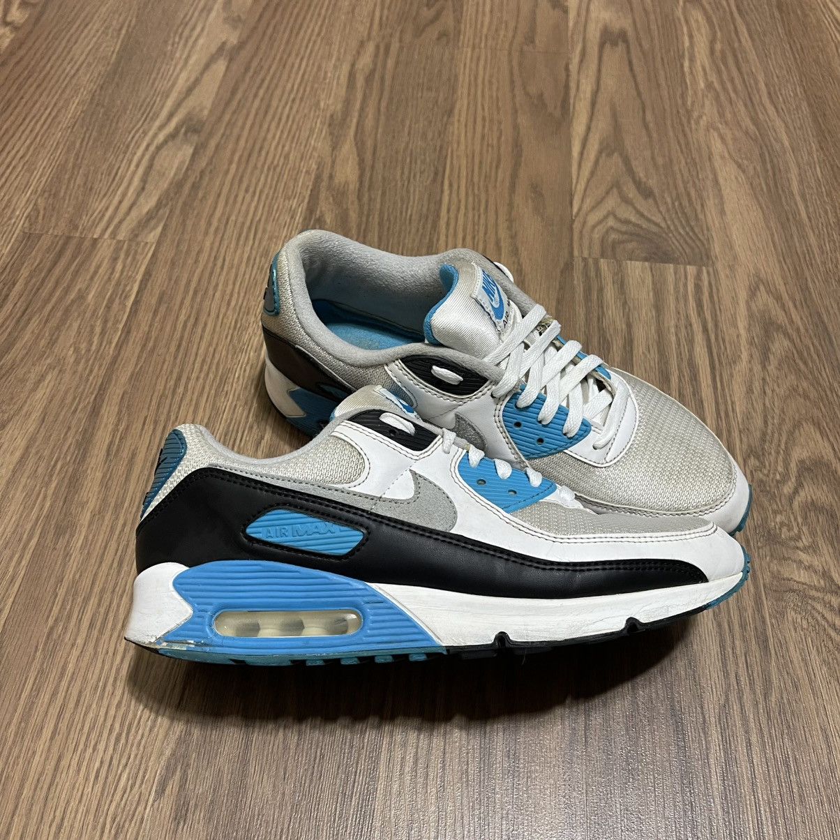Nike Nike Mens Air Max 90 CJ6779-100 laser blue Size US 10.5 / EU 43-44 - 1 Thumbnail