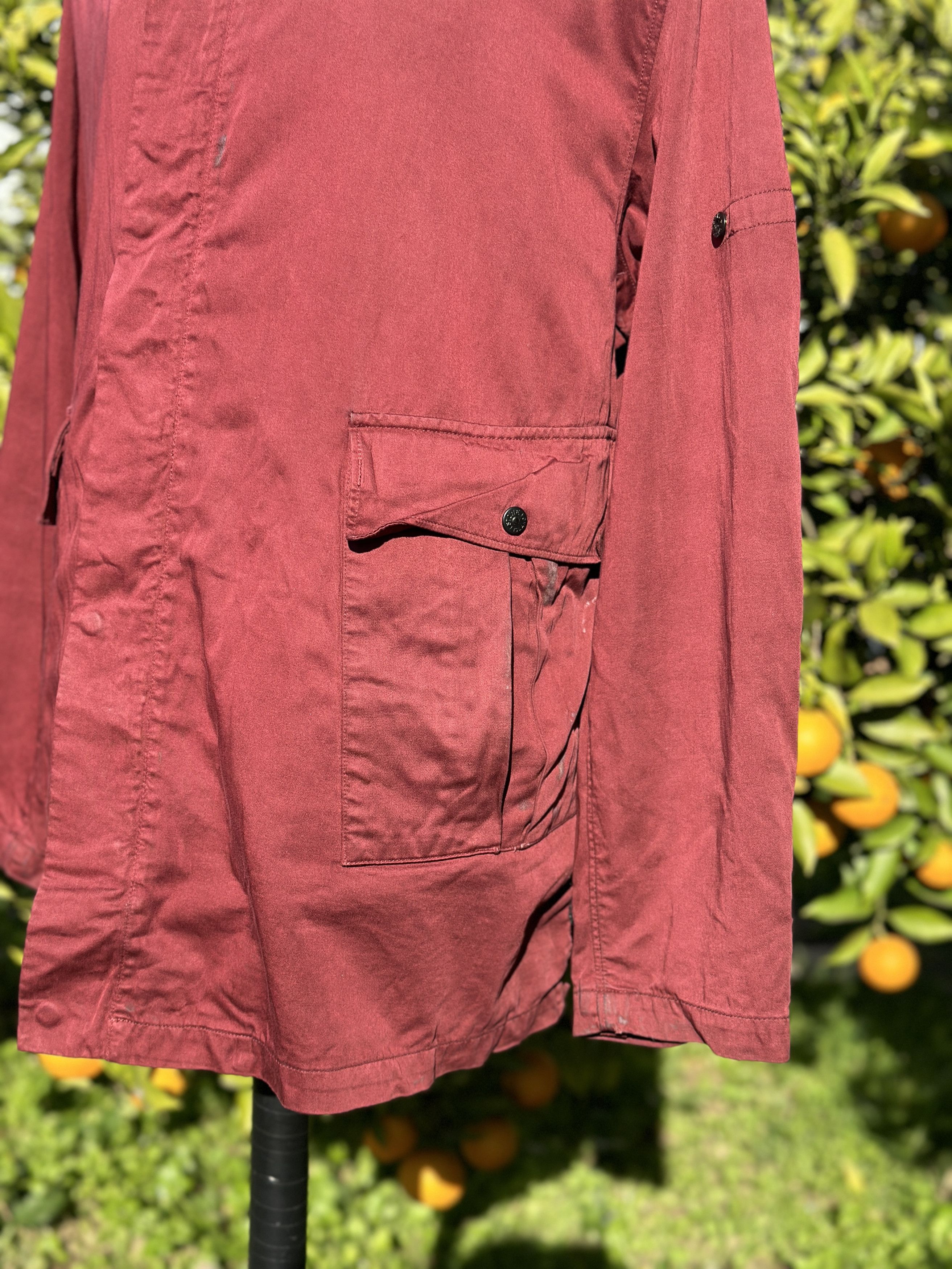 Stone Island Rare Stone Island Archive 1999 Raso Gommato Jacket Size L Size US L / EU 52-54 / 3 - 7 Thumbnail