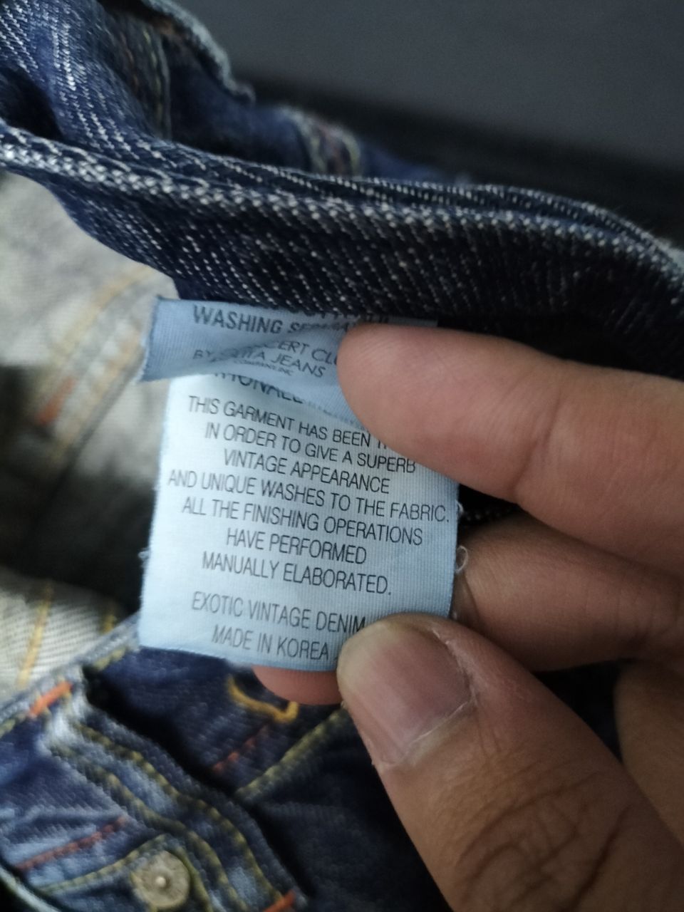 If Six Was Nine FLARE LOLITA Rare Faded distressed Jeans Size 28" / US 6 / IT 42 - 14 Thumbnail