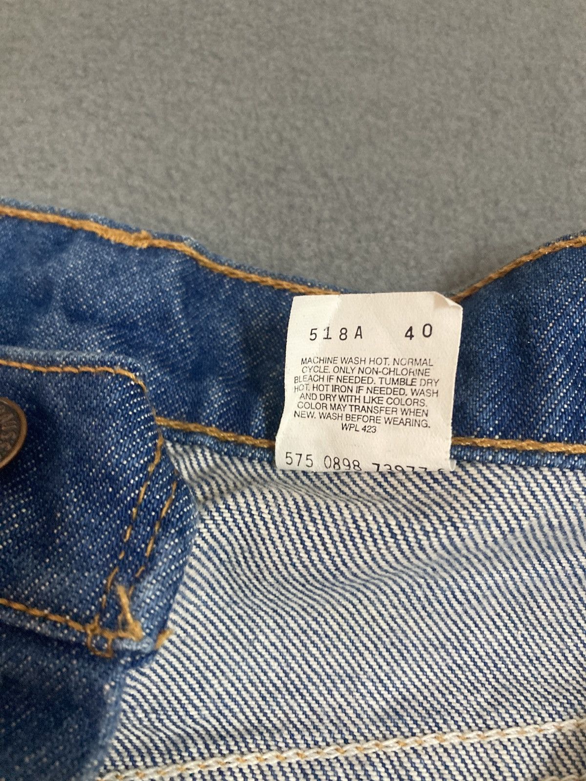 Levi's Vintage 90’s Levis 517 Boot Cut jeans Made in USA Size US 30 / EU 46 - 7 Thumbnail