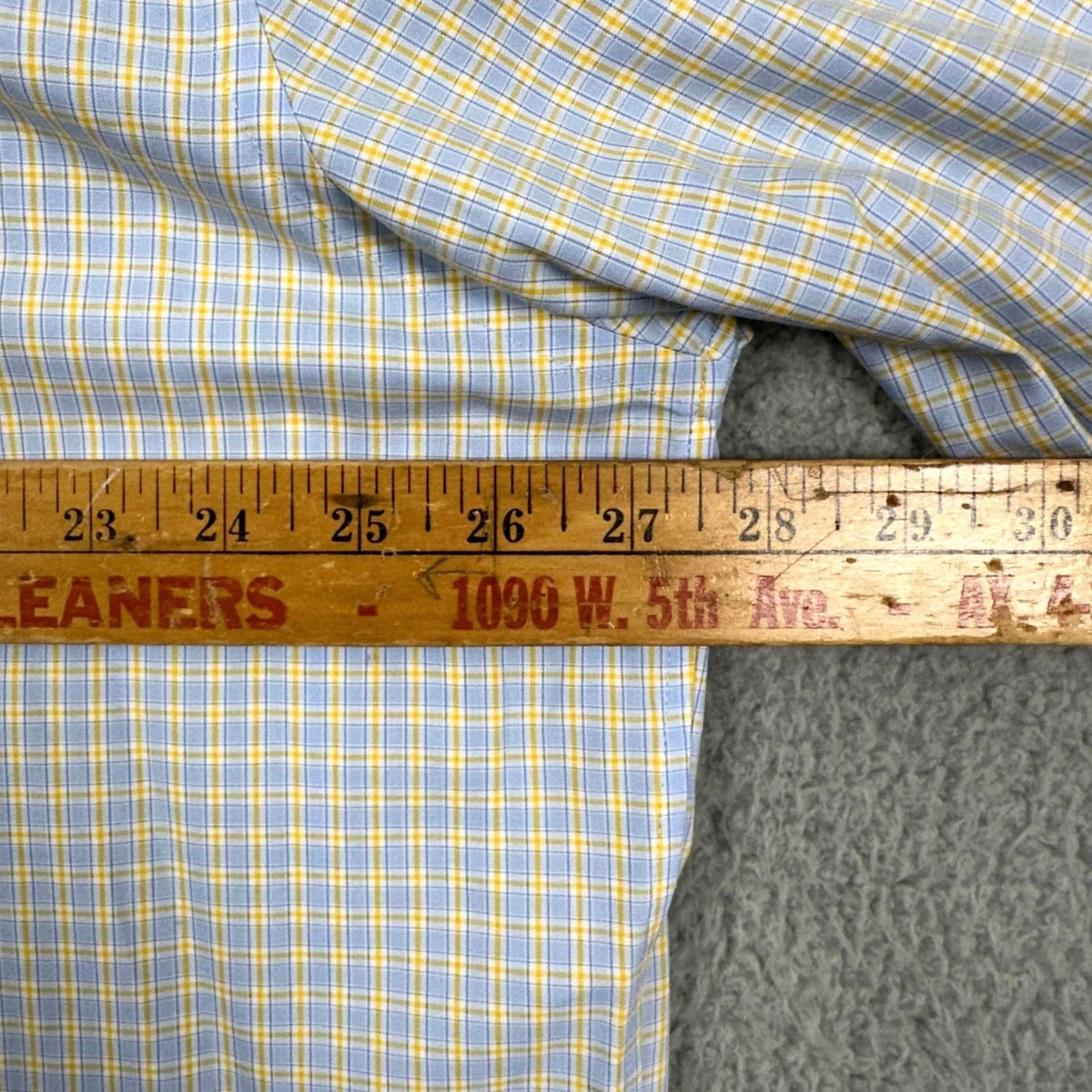 Nordstrom Nordstrom Shirt Button Down Mens 2XL Plaid Pocket Long Sleeve Blue Yellow Casual Shirt Clothes Mens 2XL Blue Yellow Plaid Button-Up Front Pocket Size US XXL / EU 58 / 5 - 6 Thumbnail