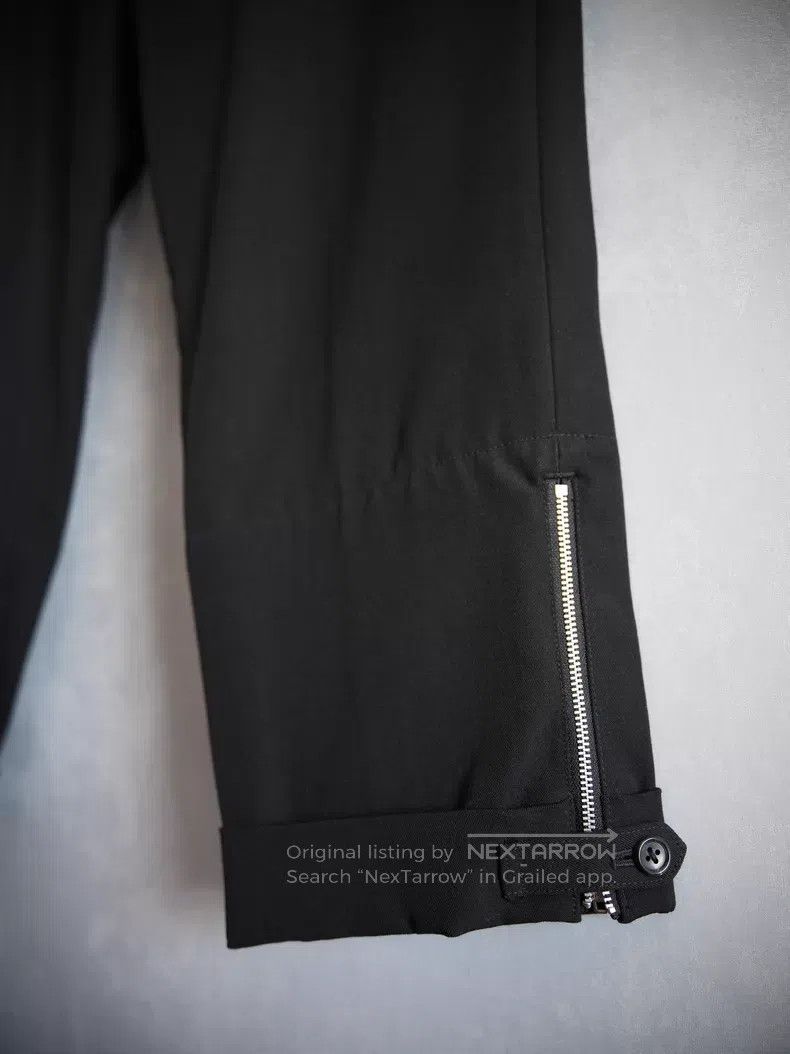 Yohji Yamamoto Yohji Yamamoto Size 3 07AW runway side zip straight pants| Size US 30 / EU 46 - 5 Thumbnail