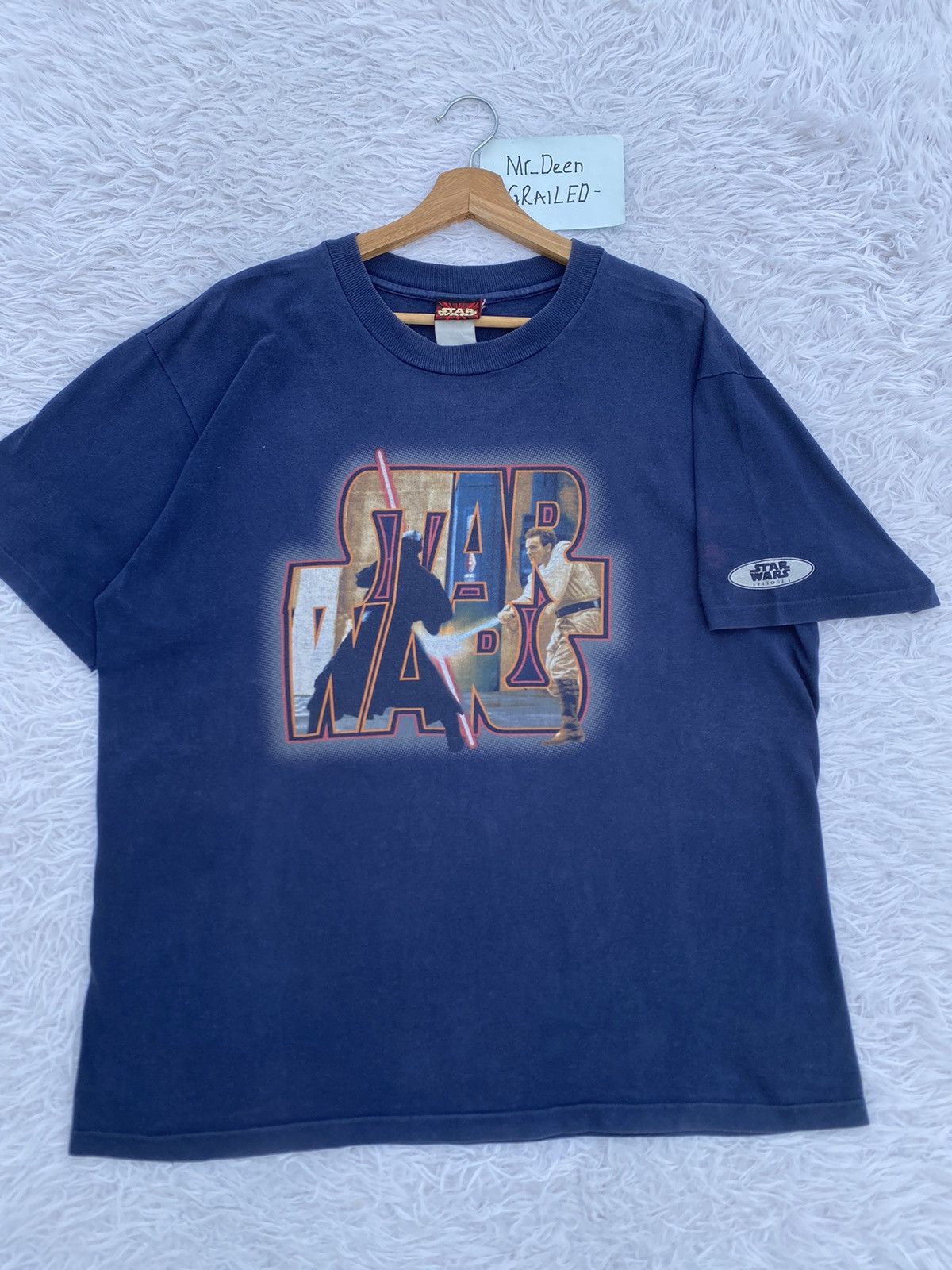 Star Wars Rare Vintage 90s Star Wars Episode 1 T-shirt Size US L / EU 52-54 / 3 - 5 Thumbnail