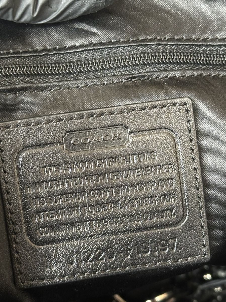 Coach Coach patent leather stitched 2WAY shoulder bag. Size ONE SIZE - 21 Thumbnail