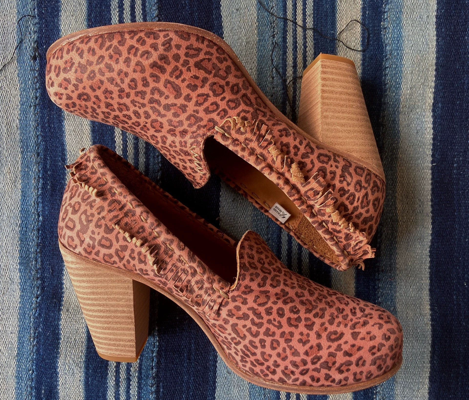 Visvim VISVIM 17SS SITKA PUMPS FOLK LEOPARD women's W6/36-37 Size US 6.5 / IT 36.5 - 6 Thumbnail