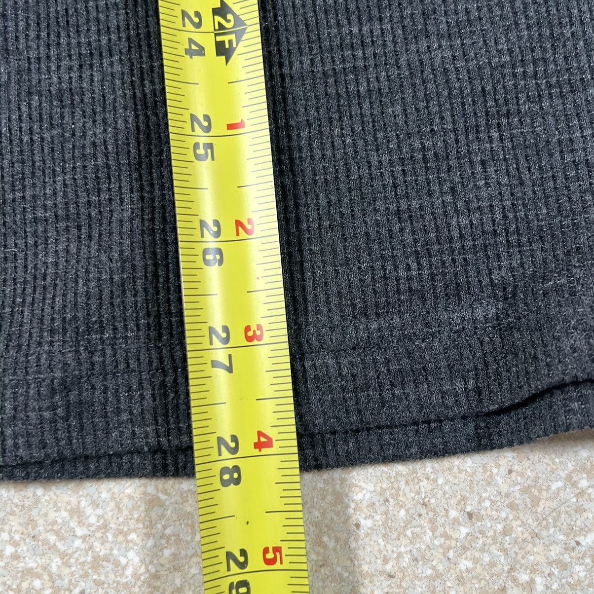 Southpole Grey Southpole Thermal Long Sleeve Shirt Waffle Knit Grunge Size US L / EU 52-54 / 3 - 6 Thumbnail