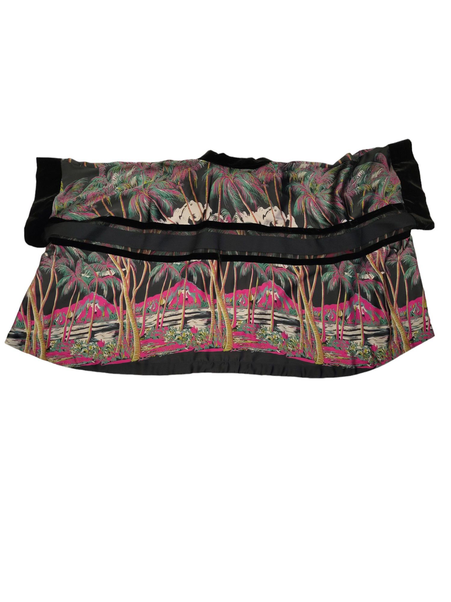 Sacai Sacai Overall Hawaiian Palm Trees Print Shirt Size L / US 10 / IT 46 - 2 Thumbnail