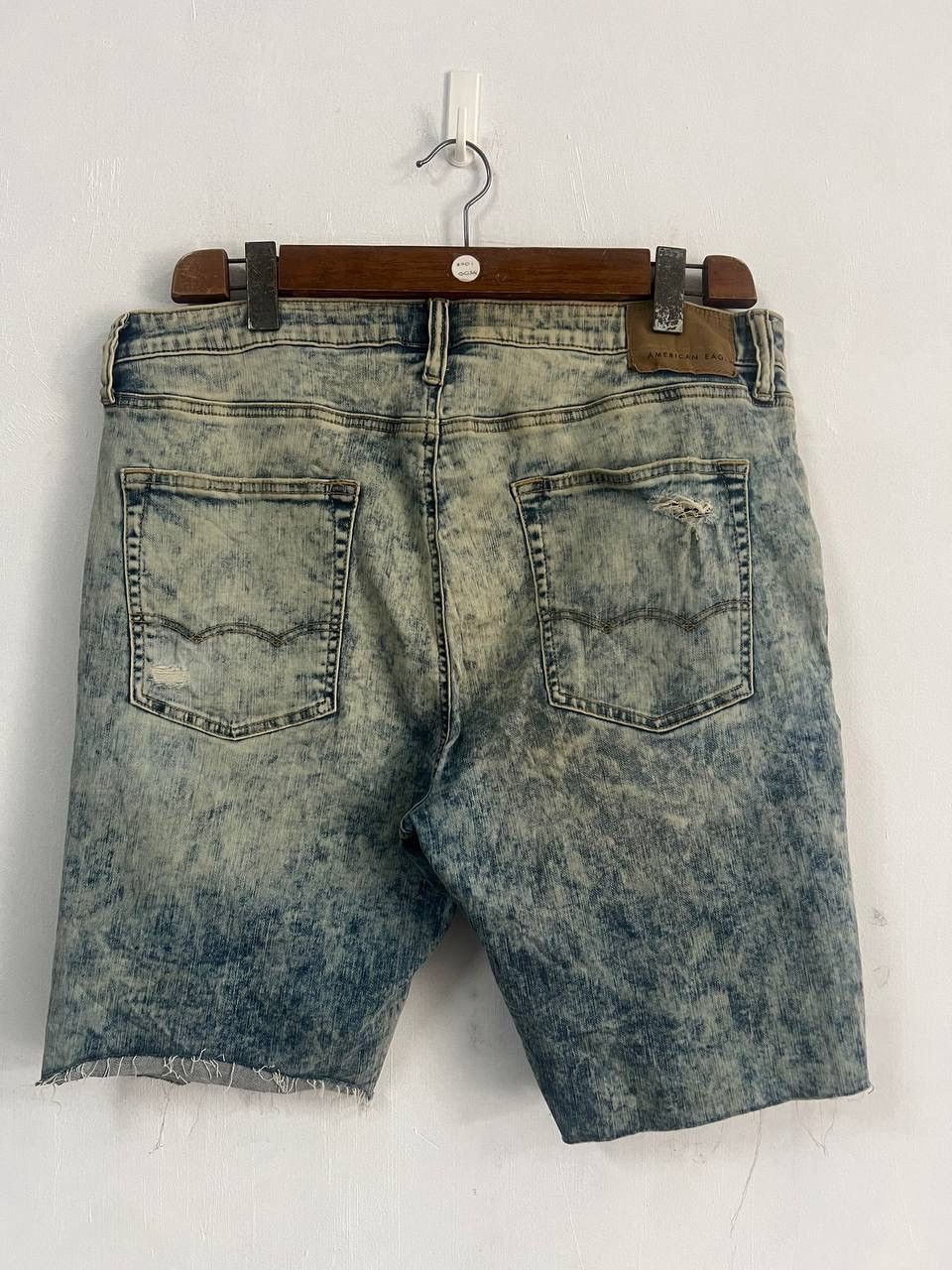 American Eagle Outfitters American Eagle Fade Rusty Distressed Denim Crop Size US 36 / EU 52 - 2 Thumbnail