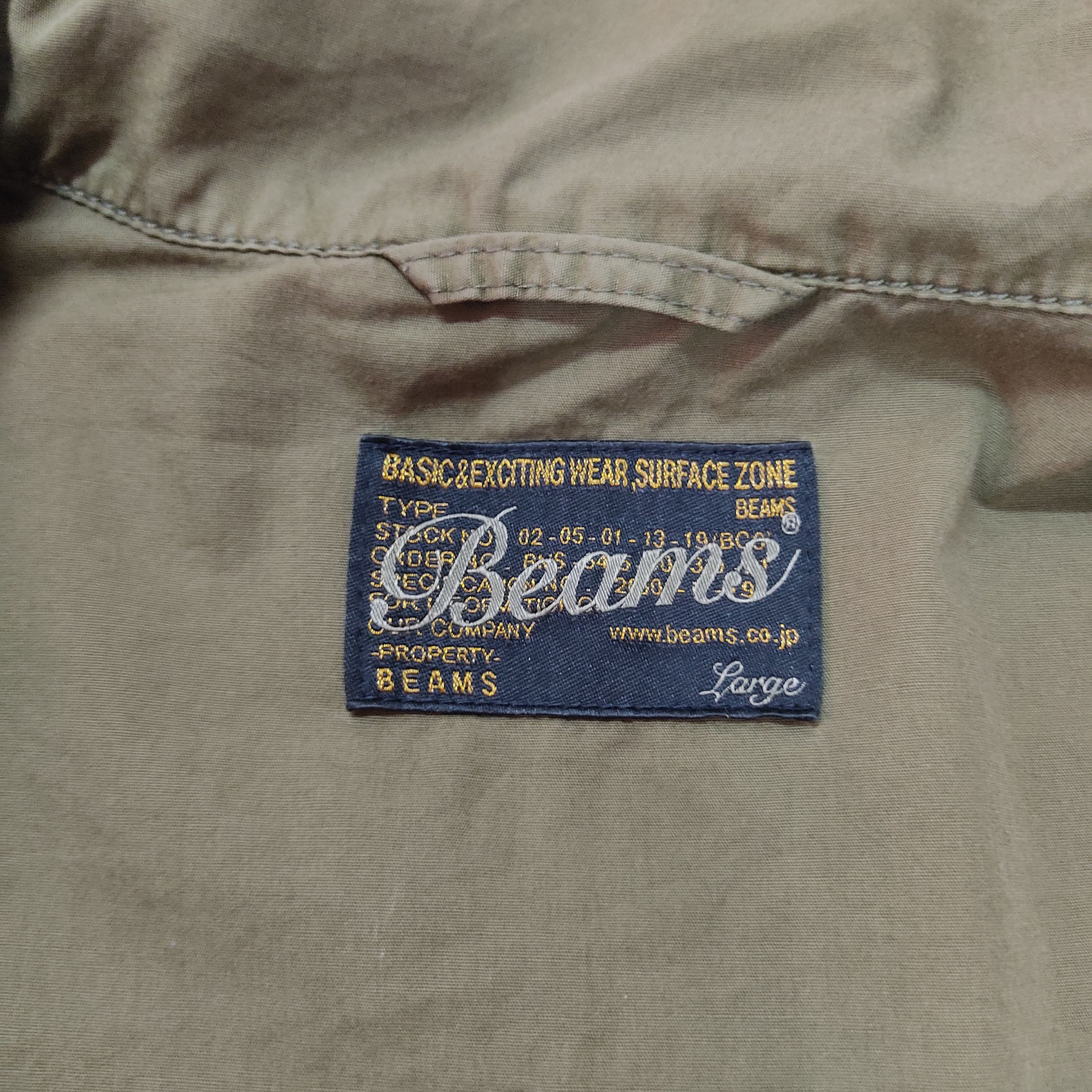 Beams Plus Beams Military Tactical Utility Light Jacket Size US M / EU 48-50 / 2 - 13 Thumbnail