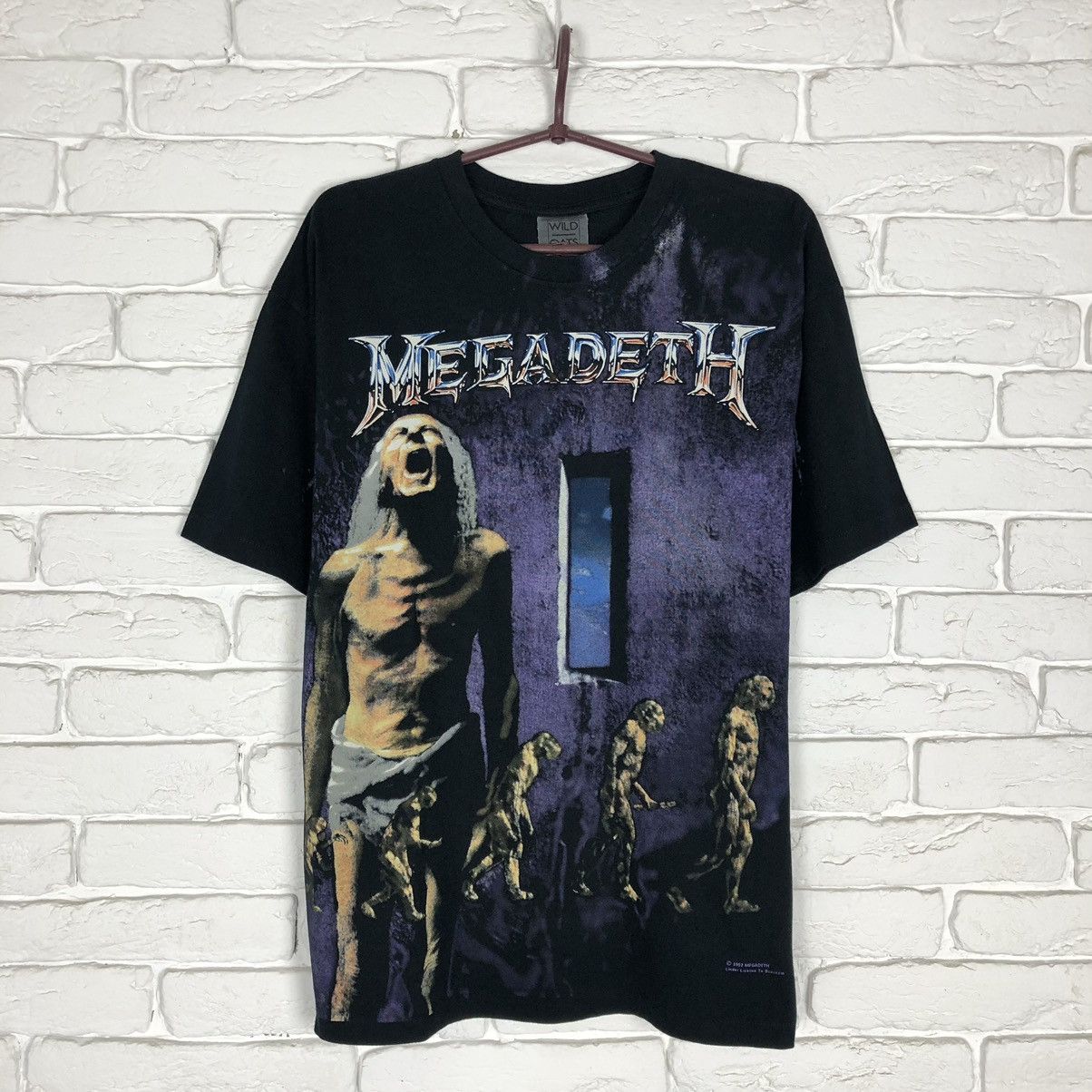 Band Tees Megadeth 1992 Reprint not vintage tee t shirt Size US L / EU 52-54 / 3 - 1 Thumbnail