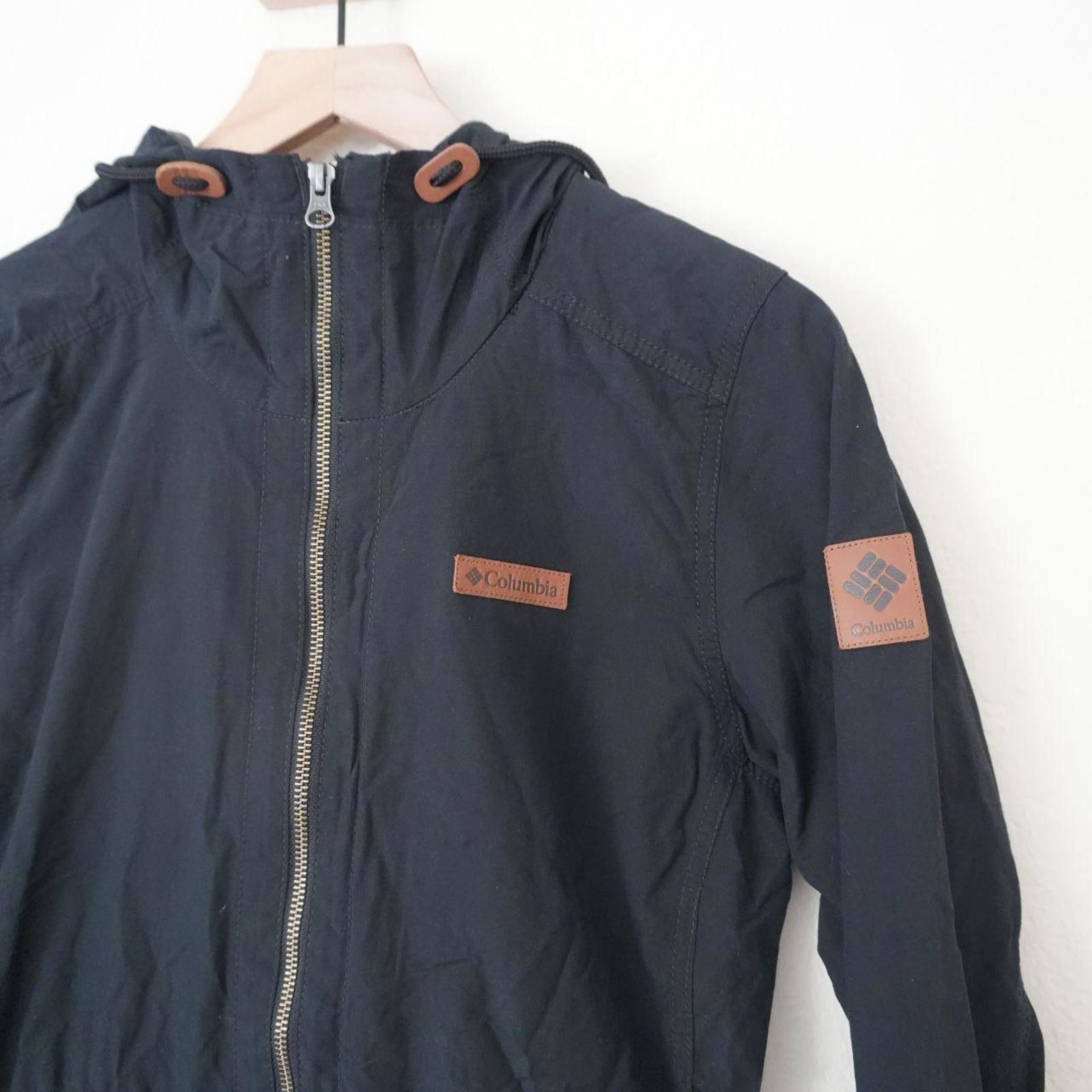 Columbia Columbia Jacket Women's XS Black Hood Full Zip Size XS / US 0-2 / IT 36-38 - 2 Thumbnail