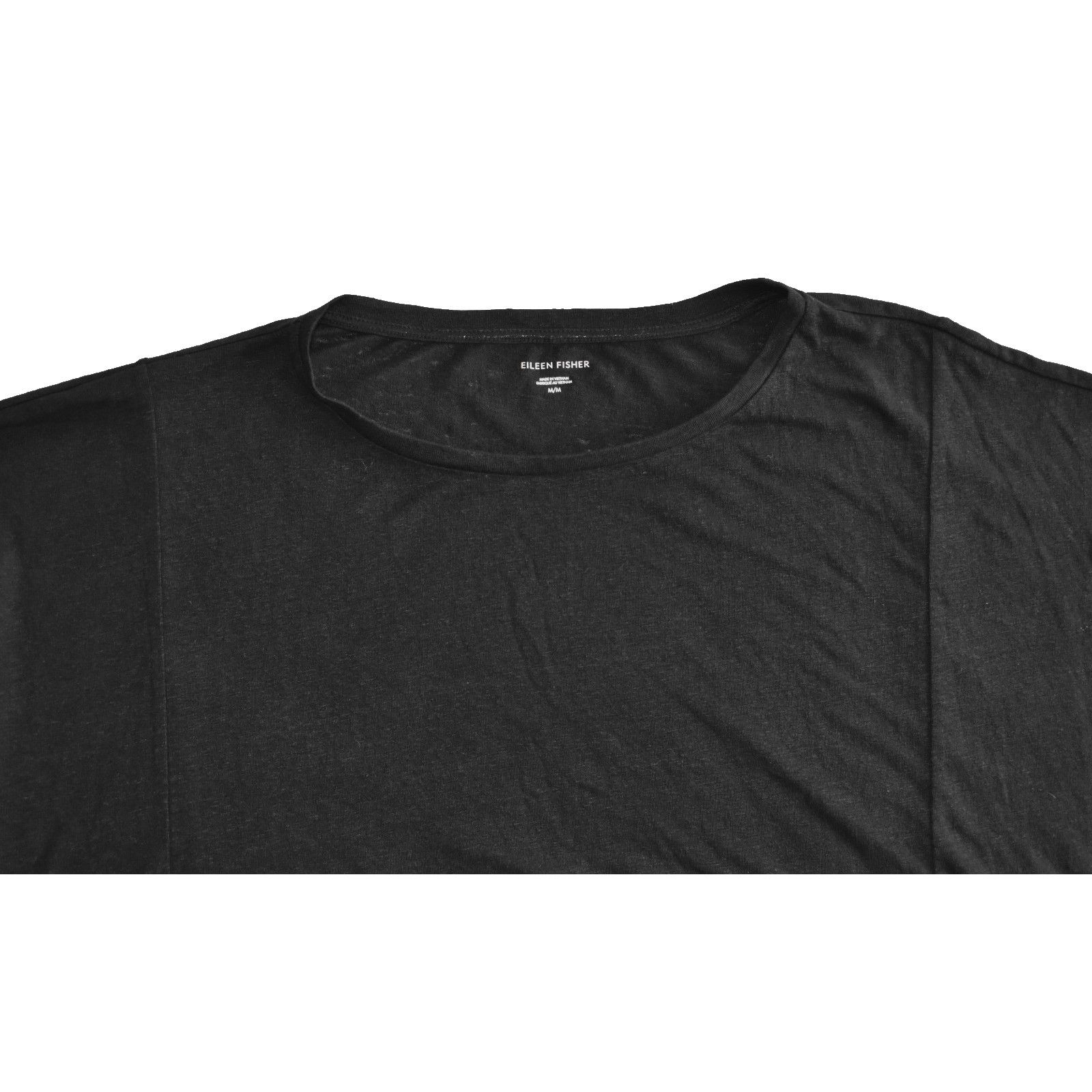 Eileen Fisher EILEEN FISHER Org Linen Short Sleeve Relaxed Fit Top Size M Size M / US 6-8 / IT 42-44 - 3 Thumbnail