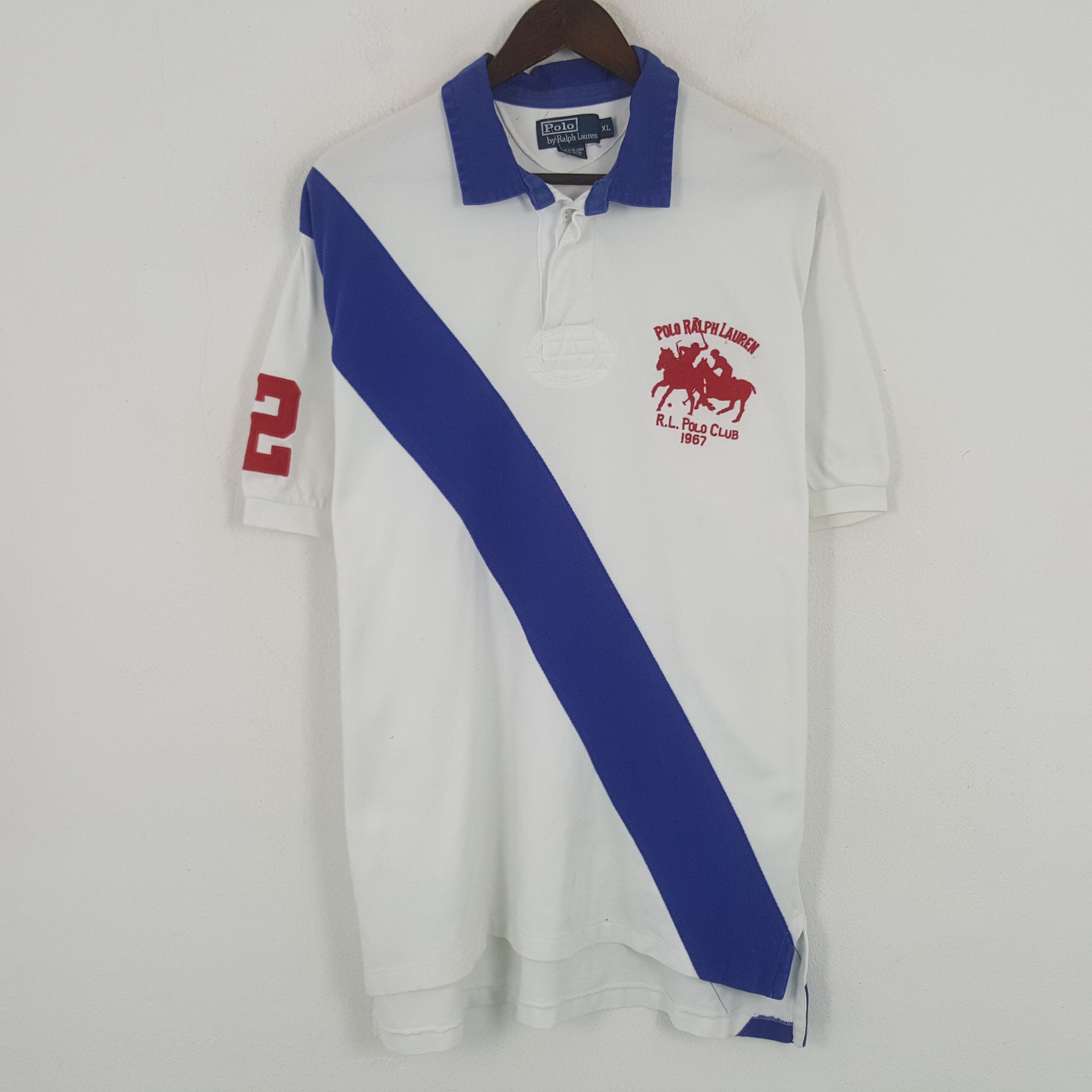 Polo Ralph Lauren × Vintage Vintage Polo Ralph Lauren Polos Shirt Size US XL / EU 56 / 4 - 1 Thumbnail