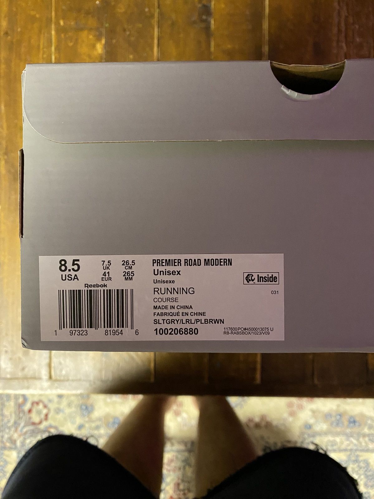 Reebok Packer x Reebok Premier Road Modern “Slate Grey” Size US 8.5 / EU 41-42 - 7 Thumbnail