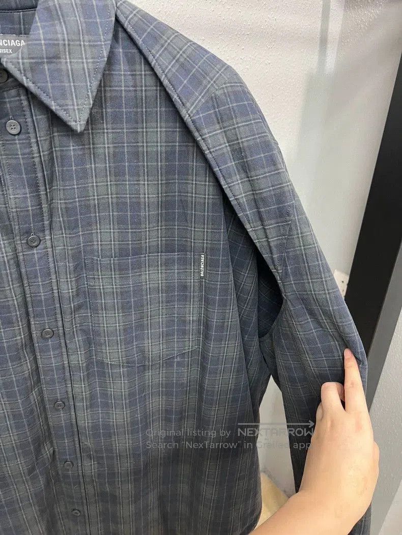 Balenciaga Balenciaga Deconstructed Shirt Jacket. Size US XS / EU 42 / 0 - 3 Thumbnail