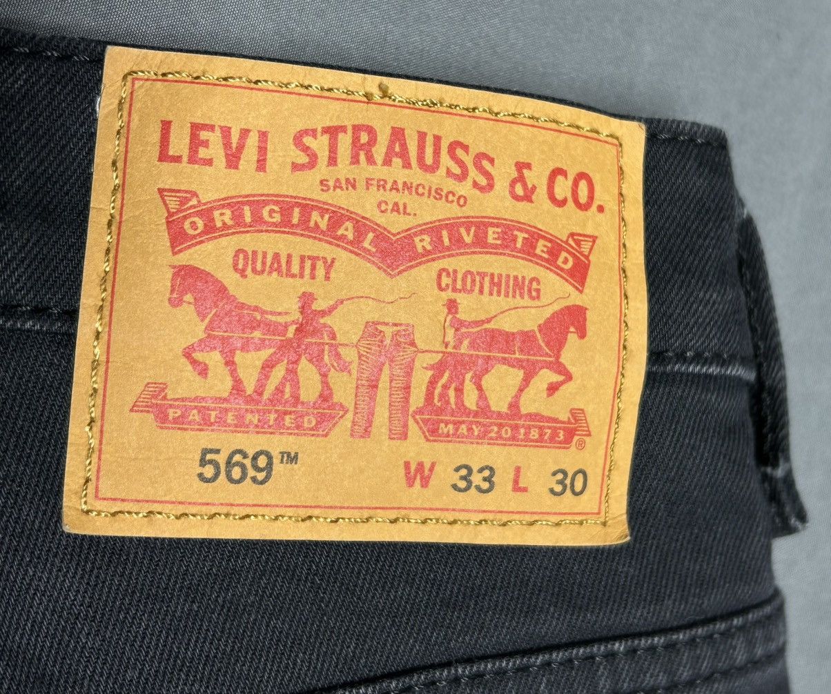 Levi's Levi’s 569 Sashiko Hand Stitched 1/1 Upcycled Unique Size US 33 - 12 Thumbnail