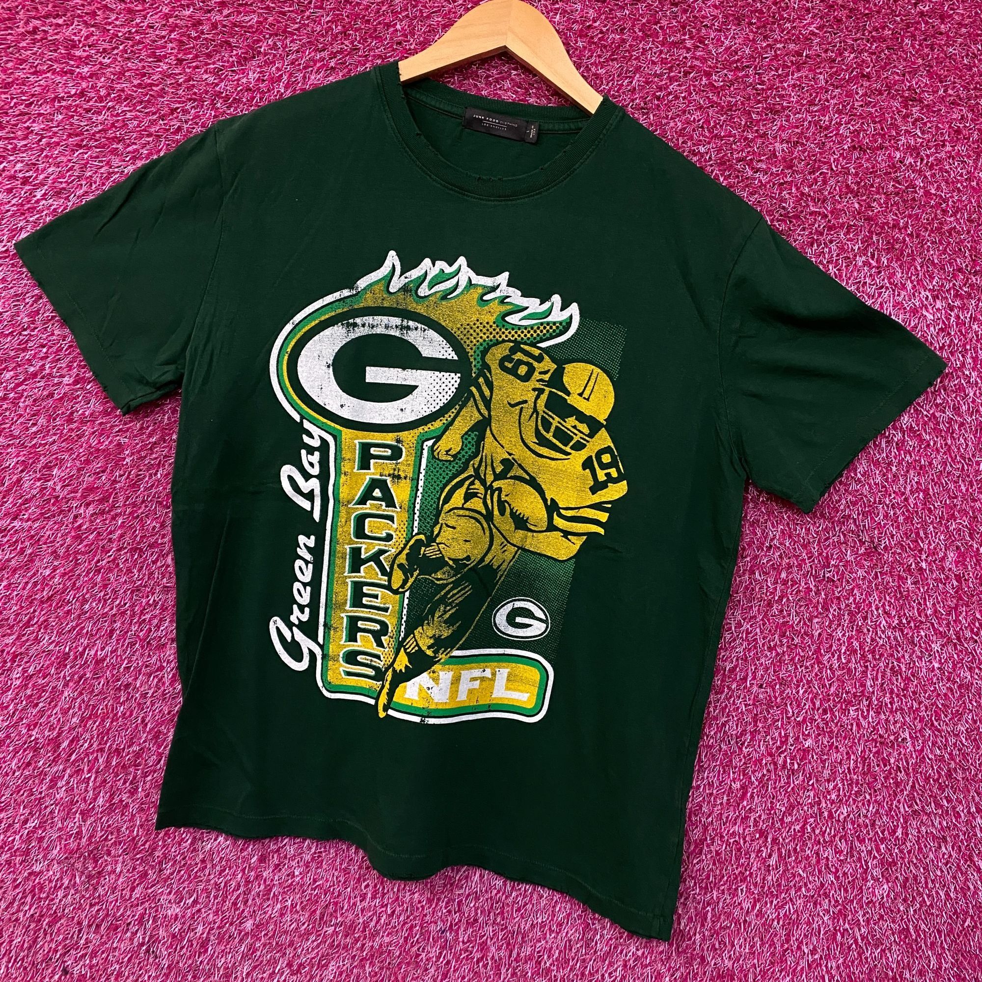 Junk Food Junk Food Clothing Green Bay Packers Running Back Graphic T- Size US L / EU 52-54 / 3 - 3 Thumbnail